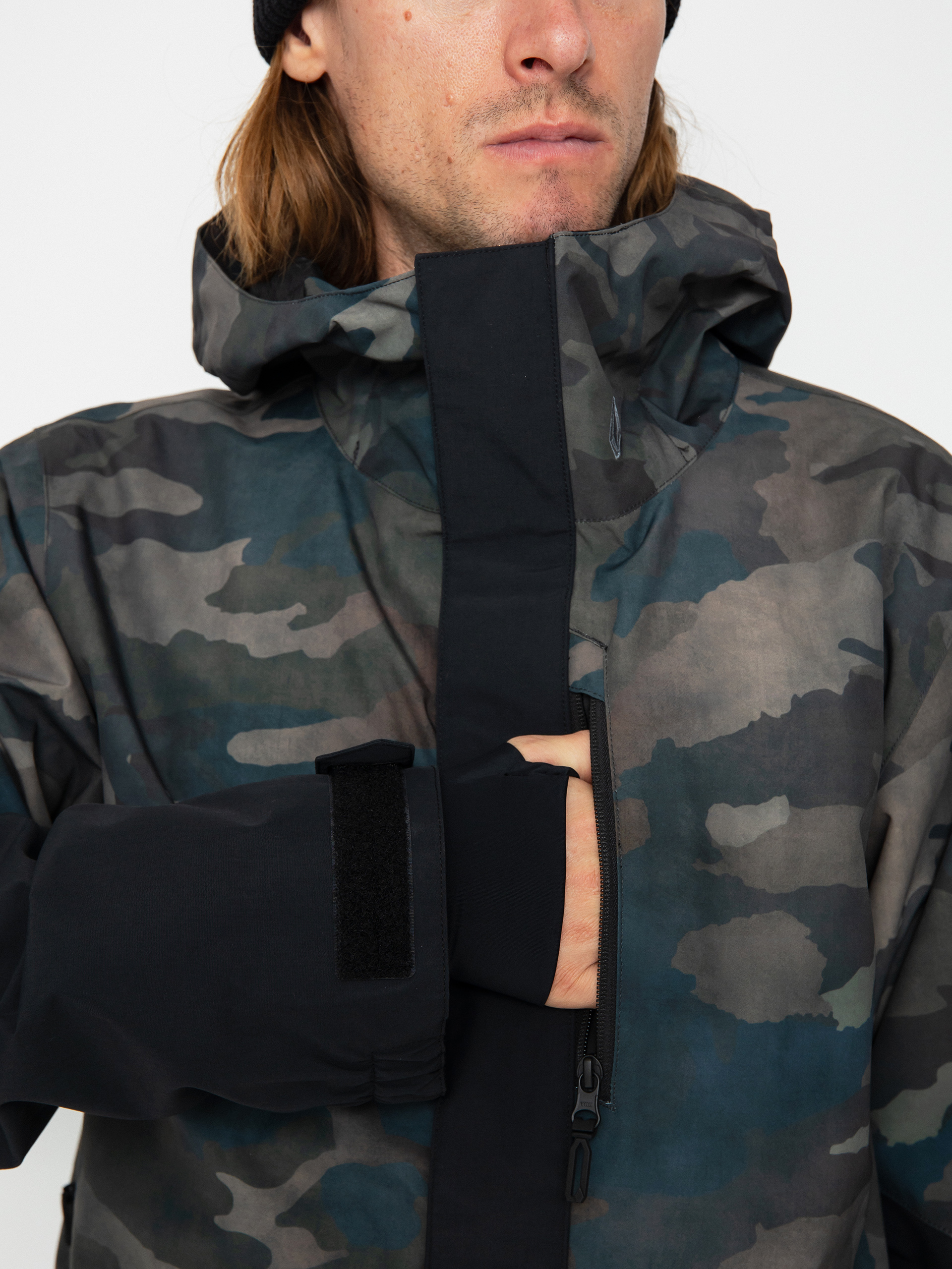 Pánska Snowboardová bunda Volcom Vcolp (cloudwash camo)