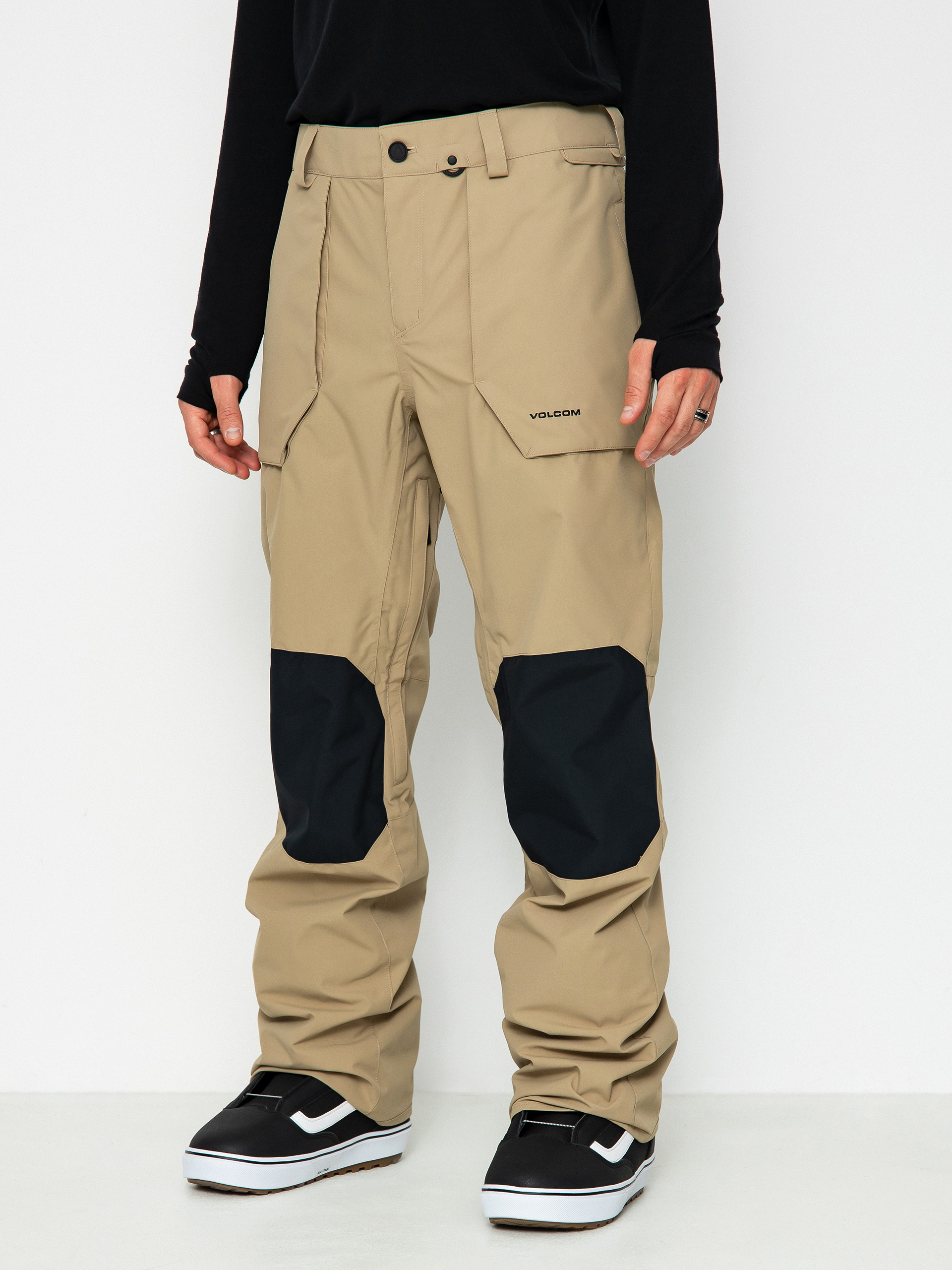 Pánske Snowboardové nohavice Volcom Roan (dark khaki)