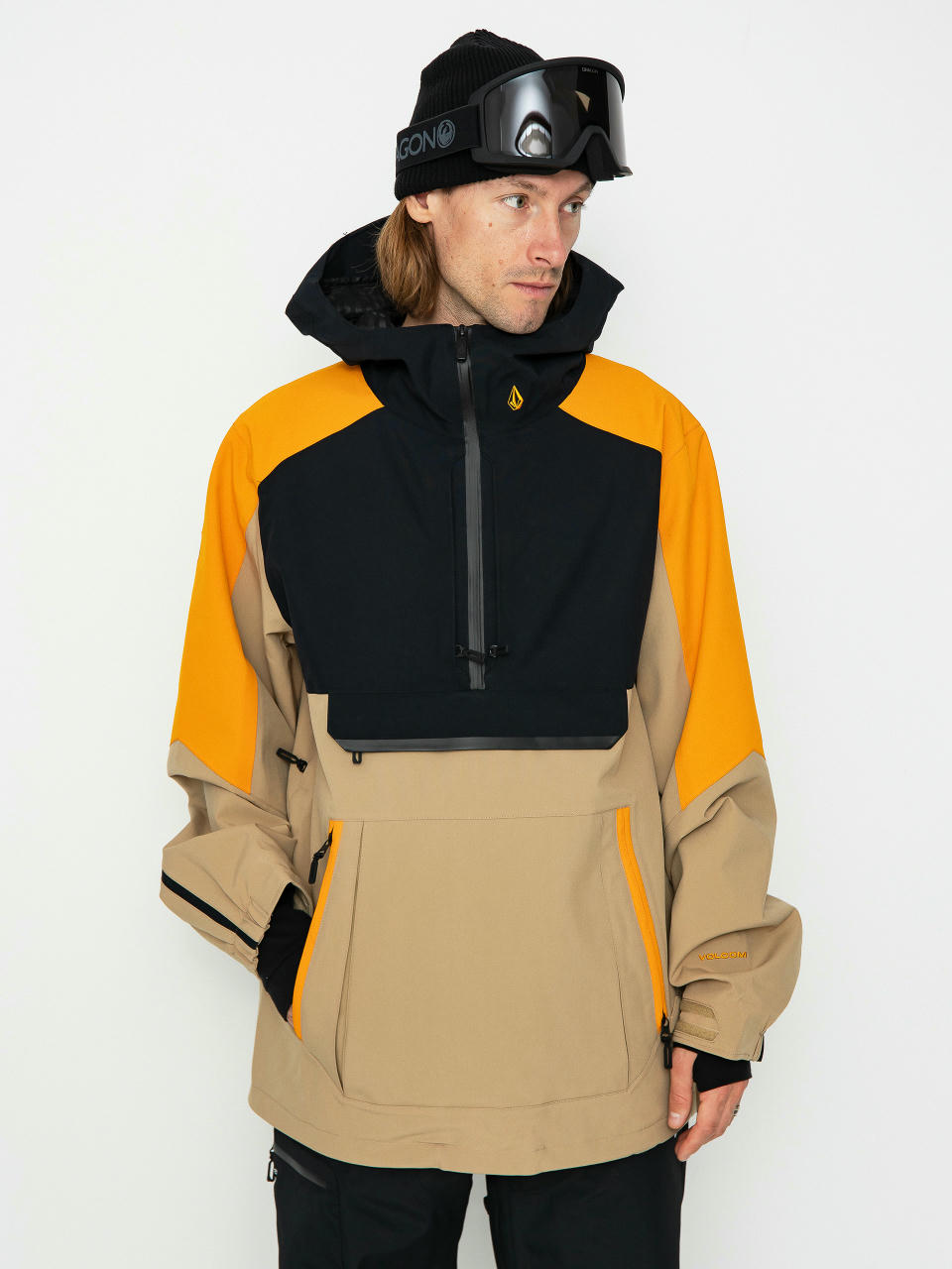 Snowboardová bunda Volcom Brighton Pullover (gold)