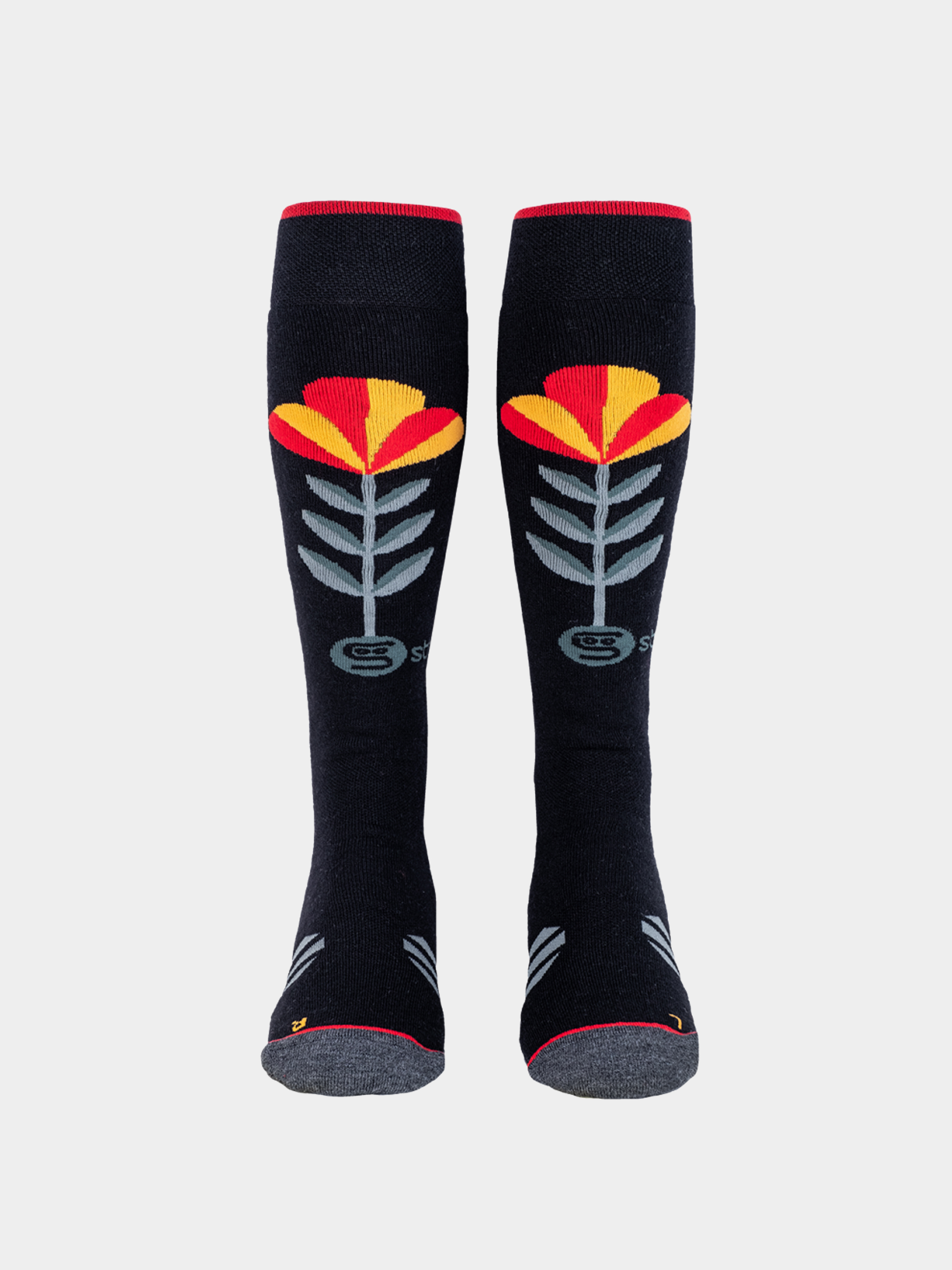 Ponožky Stinky Socks Blooming (black)