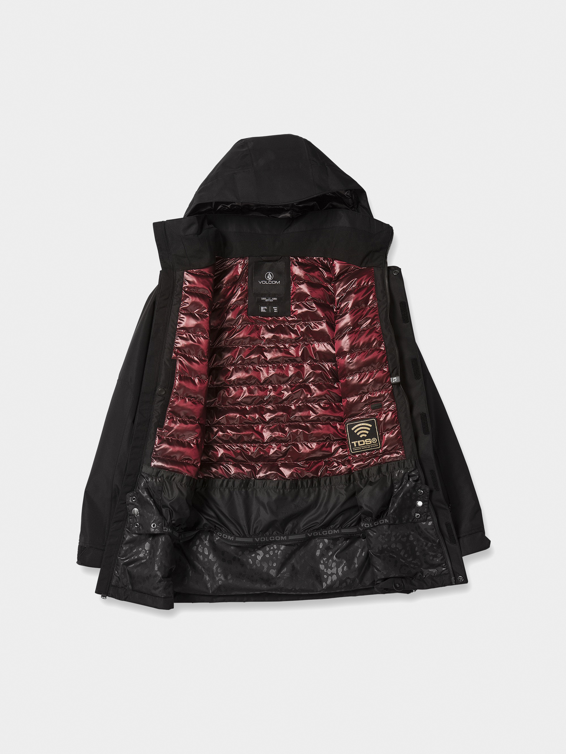 Dámska Snowboardová bunda Volcom Paxson 2L Tds Inf Parka (black)