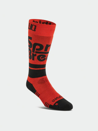 Ponožky ThirtyTwo Spring Break (red/black)