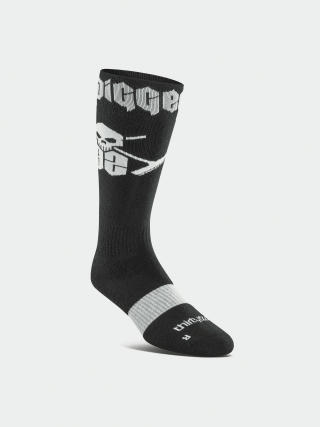 Ponožky ThirtyTwo Diggers Merino (black/white)