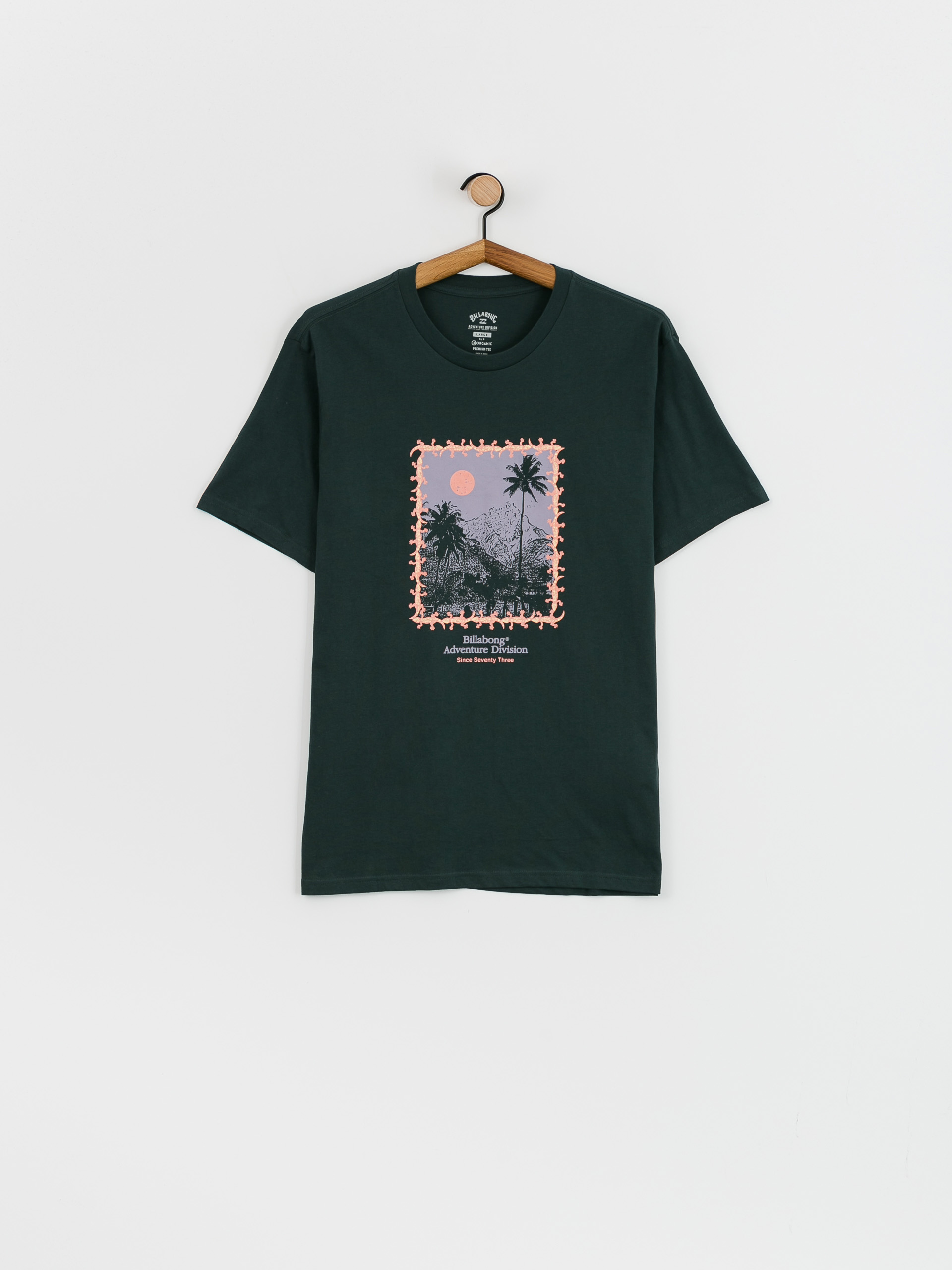 Tričko Billabong Palms (dark forest)