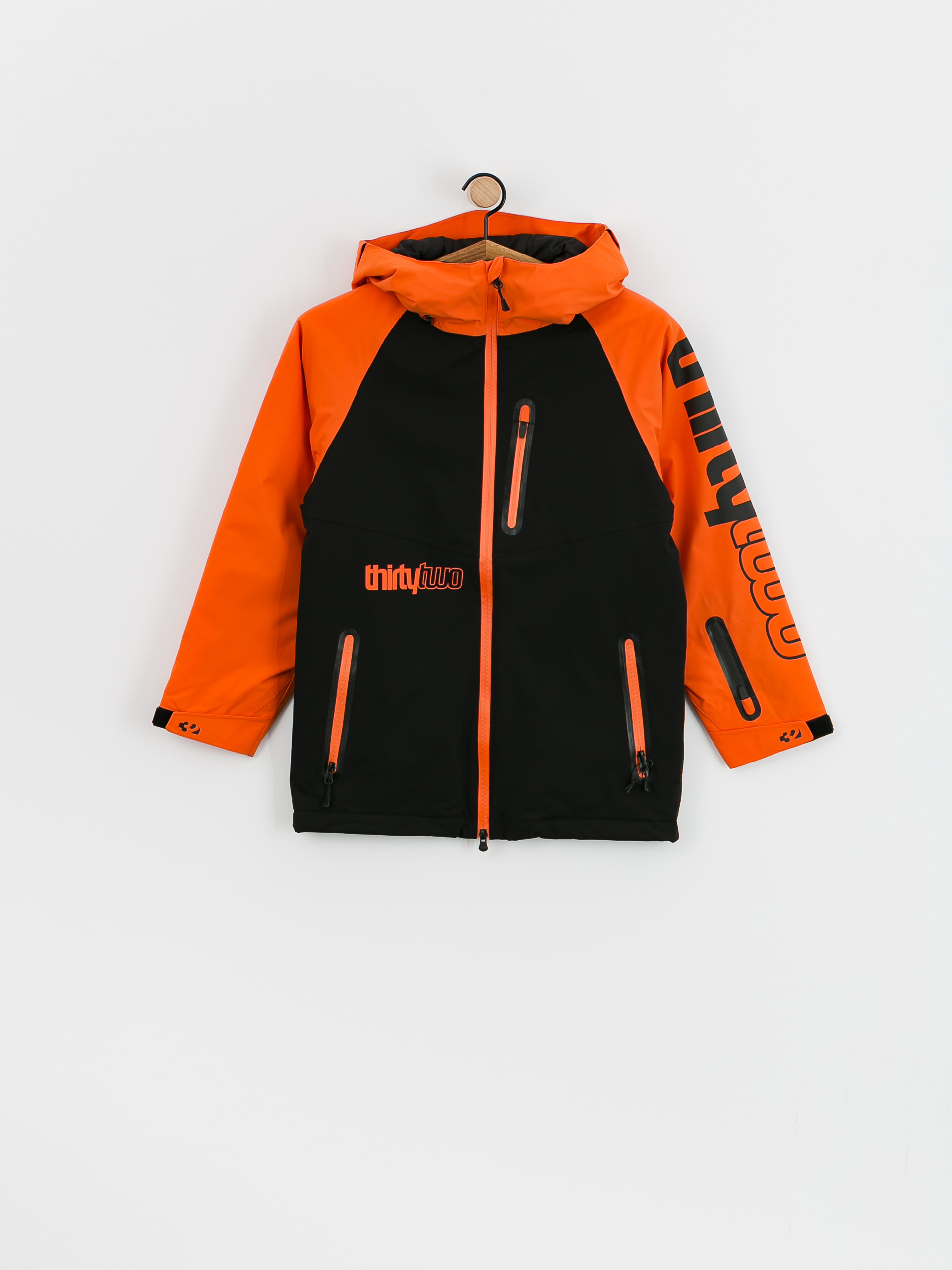 Snowboardová bunda ThirtyTwo Youth Grasser Insulated JR (black/orange)