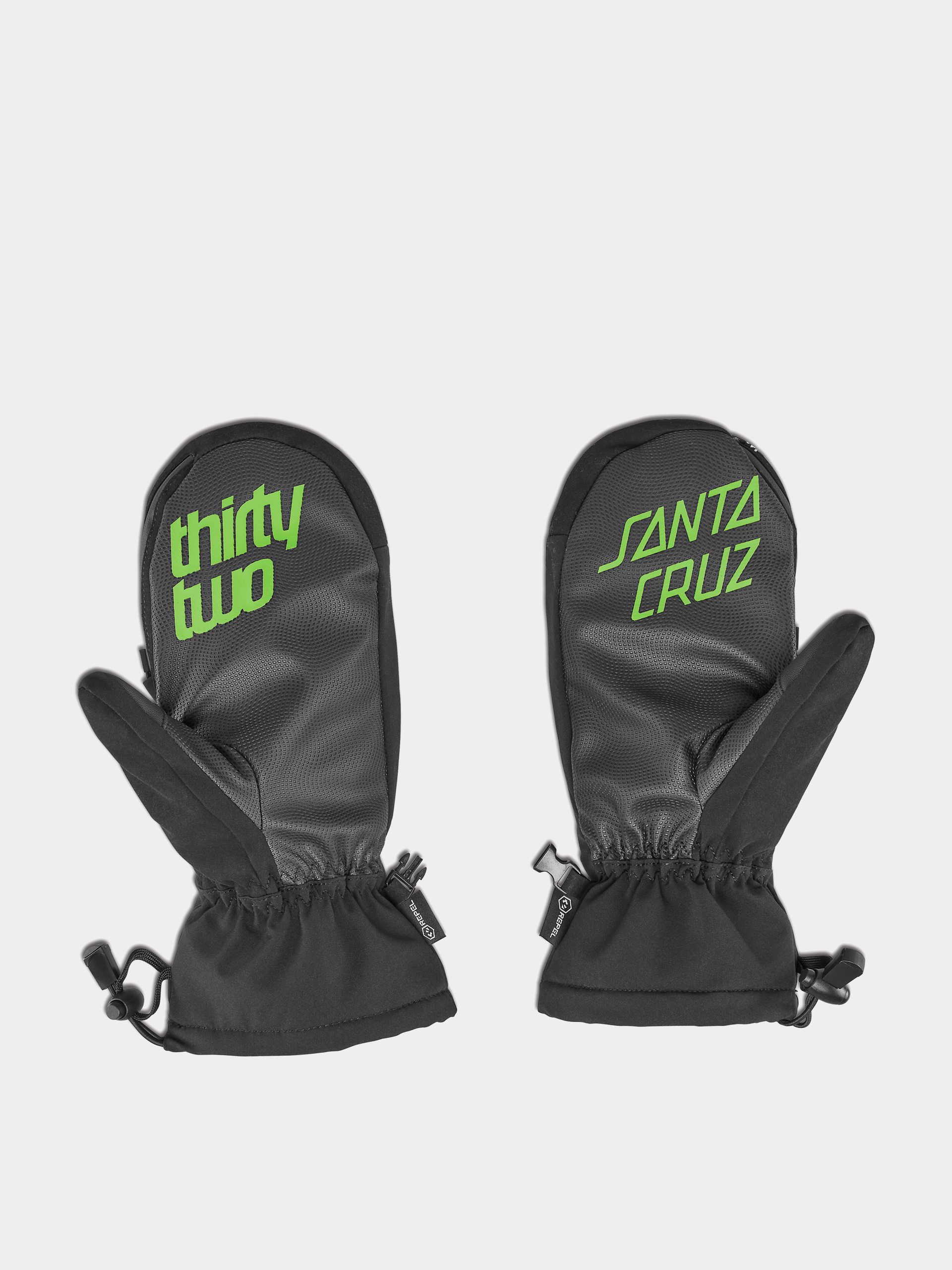 Rukavice ThirtyTwo Santa Cruz Corp Mitt (black/green)