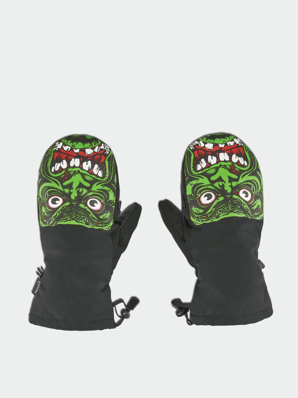 Rukavice ThirtyTwo Santa Cruz Corp Mitt (black/green)