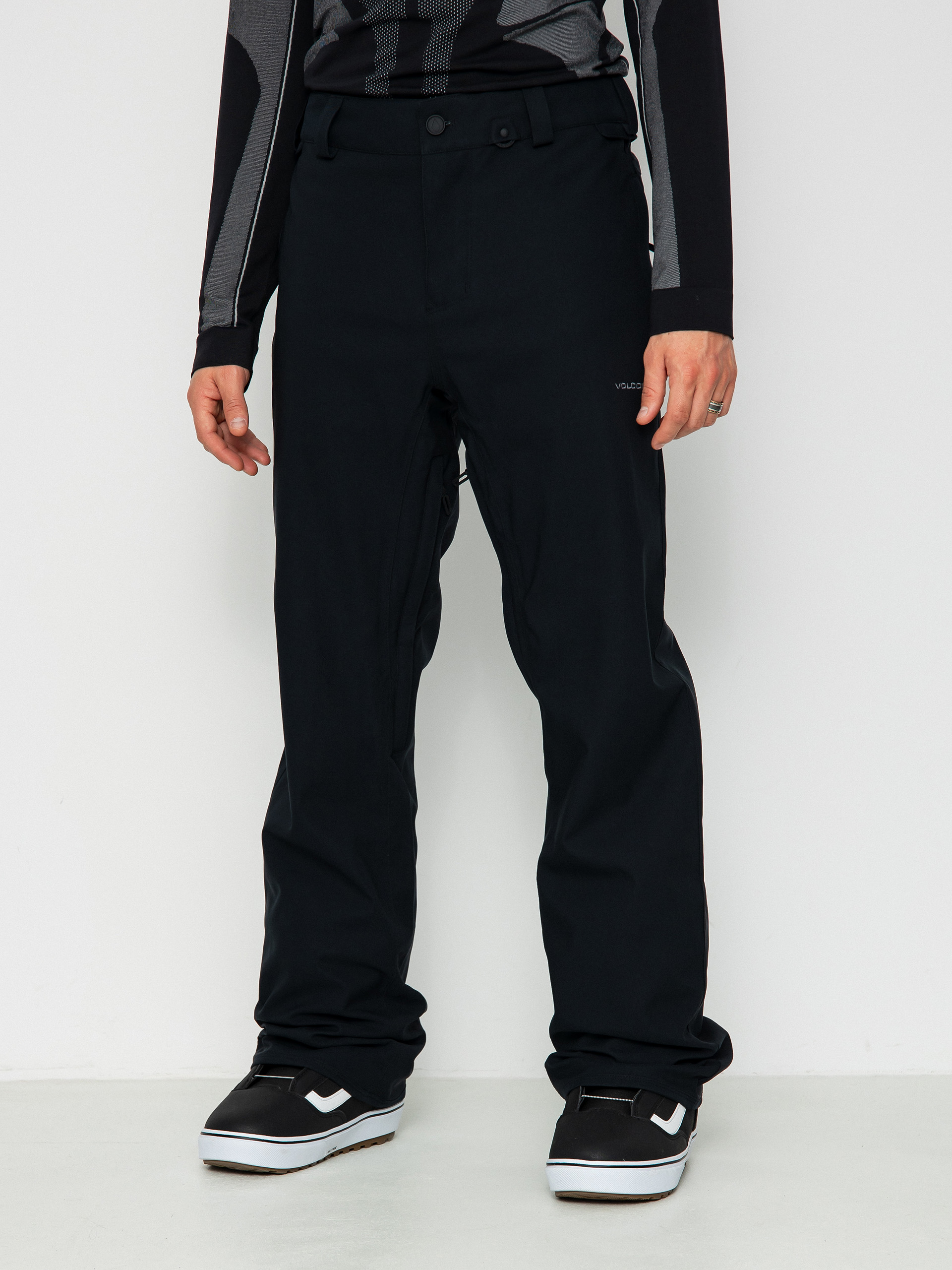 Pánske Snowboardové nohavice Volcom Freakin Snow Chino (black)