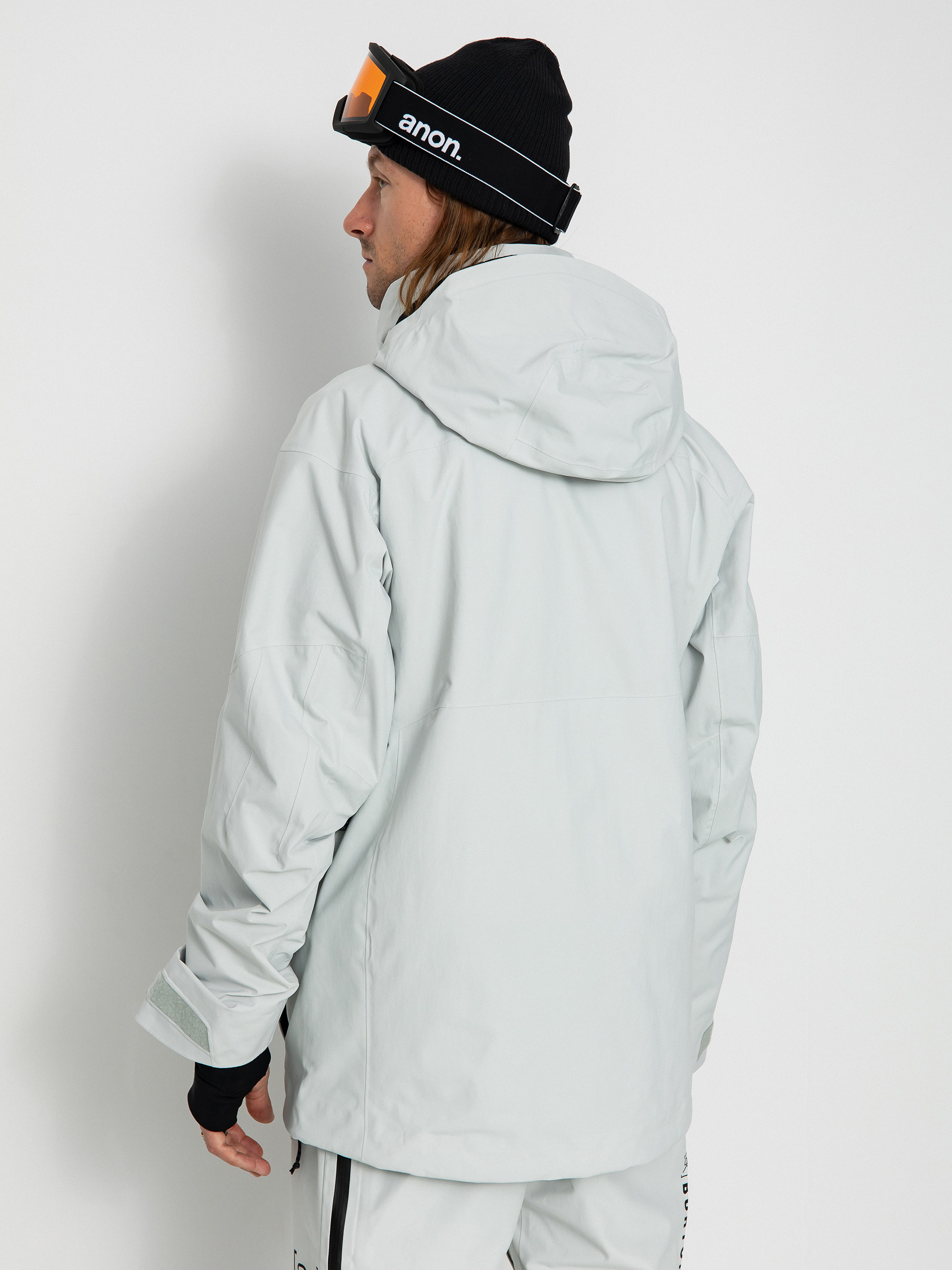 Pánska Snowboardová bunda Burton Ak Gore Tex Cyclic (gray cloud)