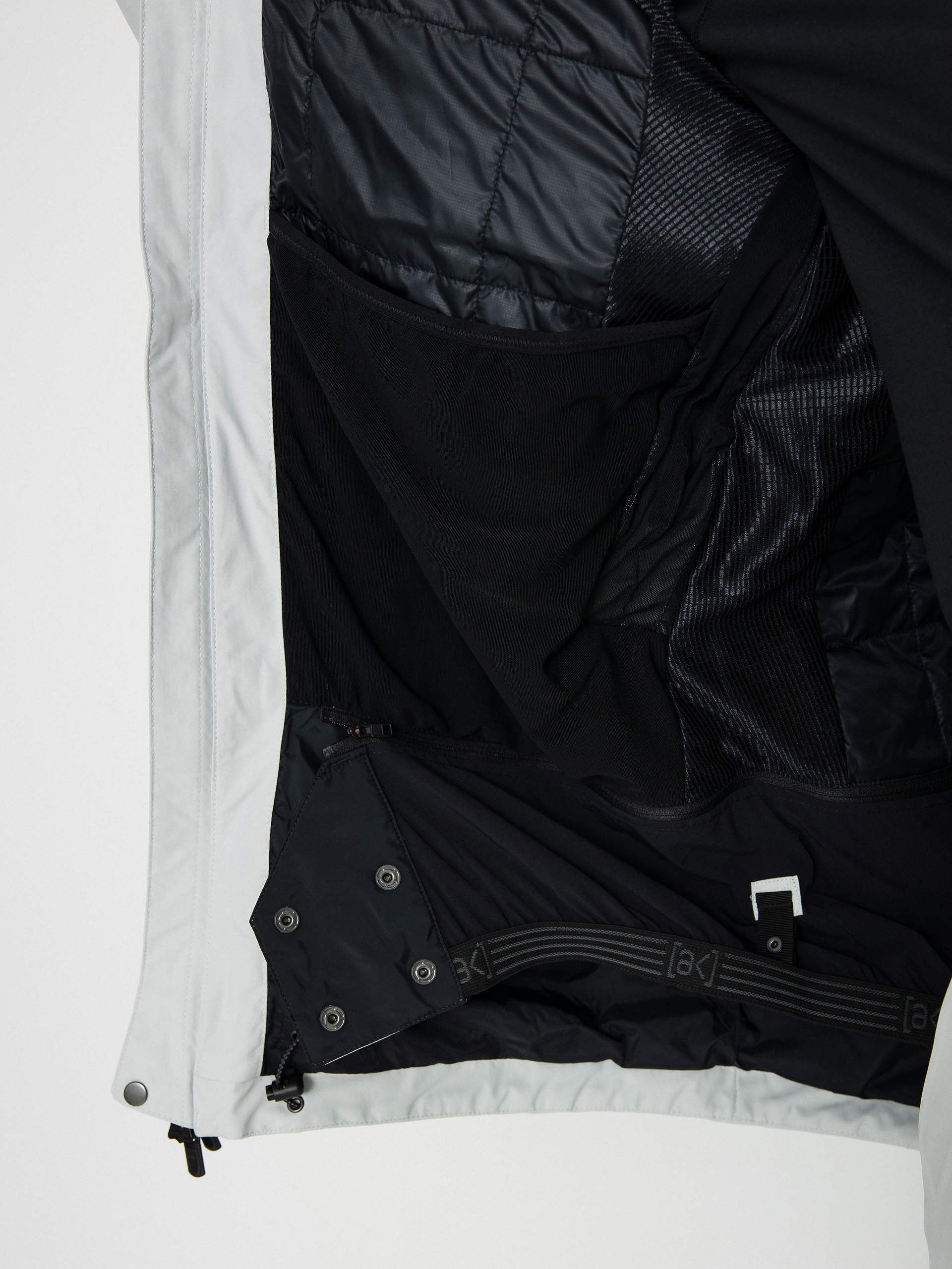 Pánska Snowboardová bunda Burton Ak Gore Tex Cyclic (gray cloud)