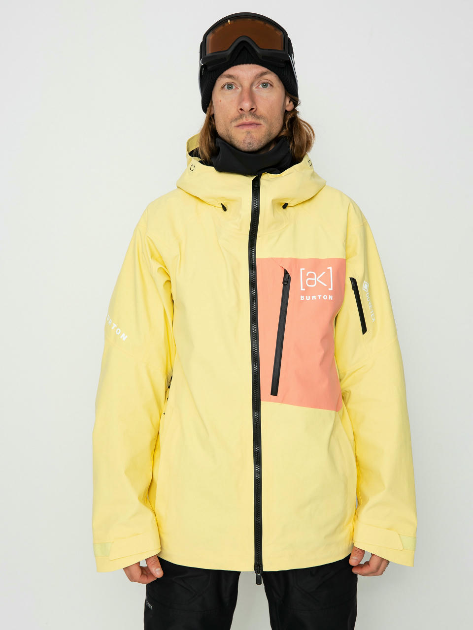 Snowboardová bunda Burton Ak Gore Tex Cyclic (buttermilk/reef pink)