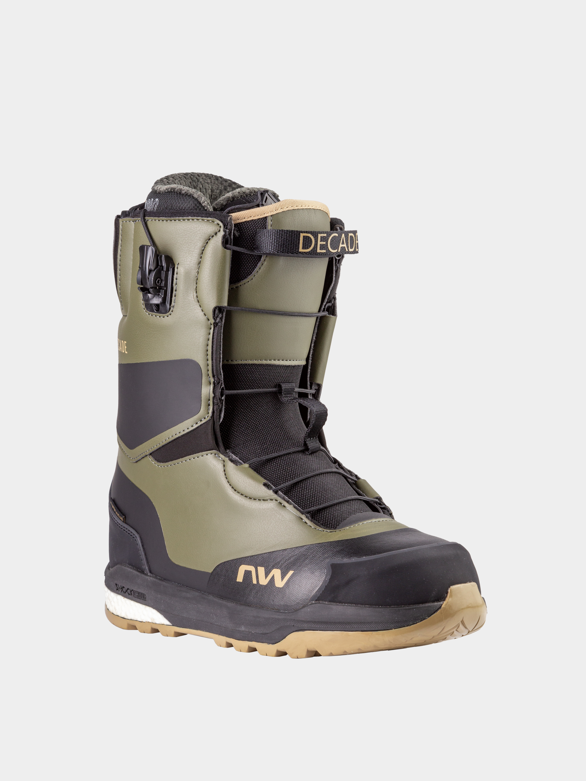 Pánske Obuv na snowboard Northwave Decade Sls (green forest/black)