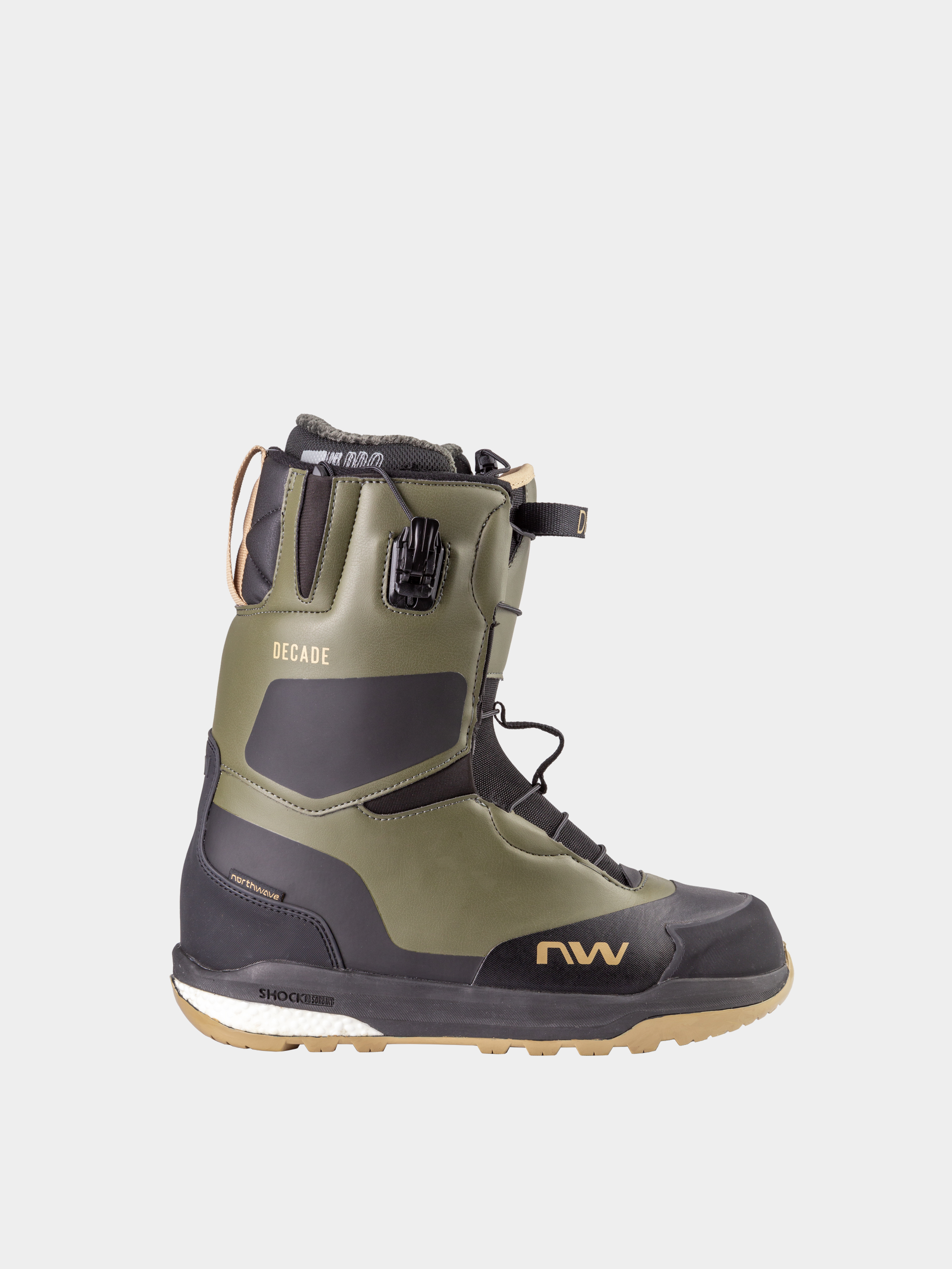 Pánske Obuv na snowboard Northwave Decade Sls (green forest/black)