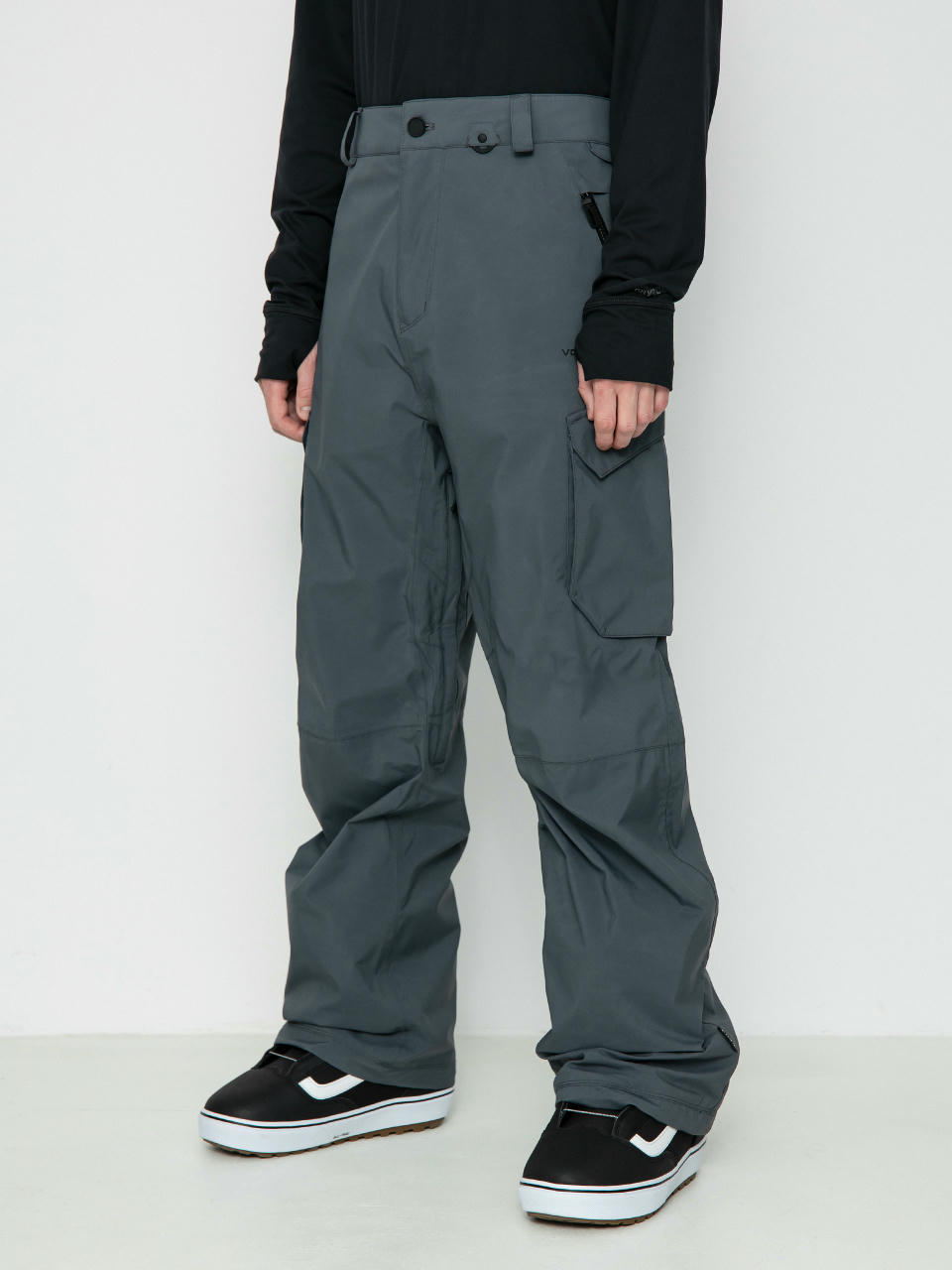 Snowboardové nohavice Volcom Stone Stretch Gore Tex (dark grey)