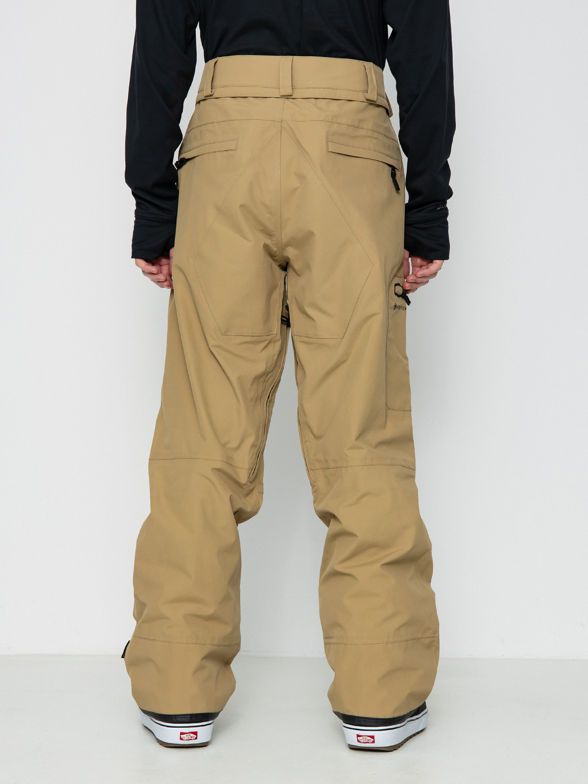Pánske Snowboardové nohavice Volcom L Gore Tex (dark khaki)