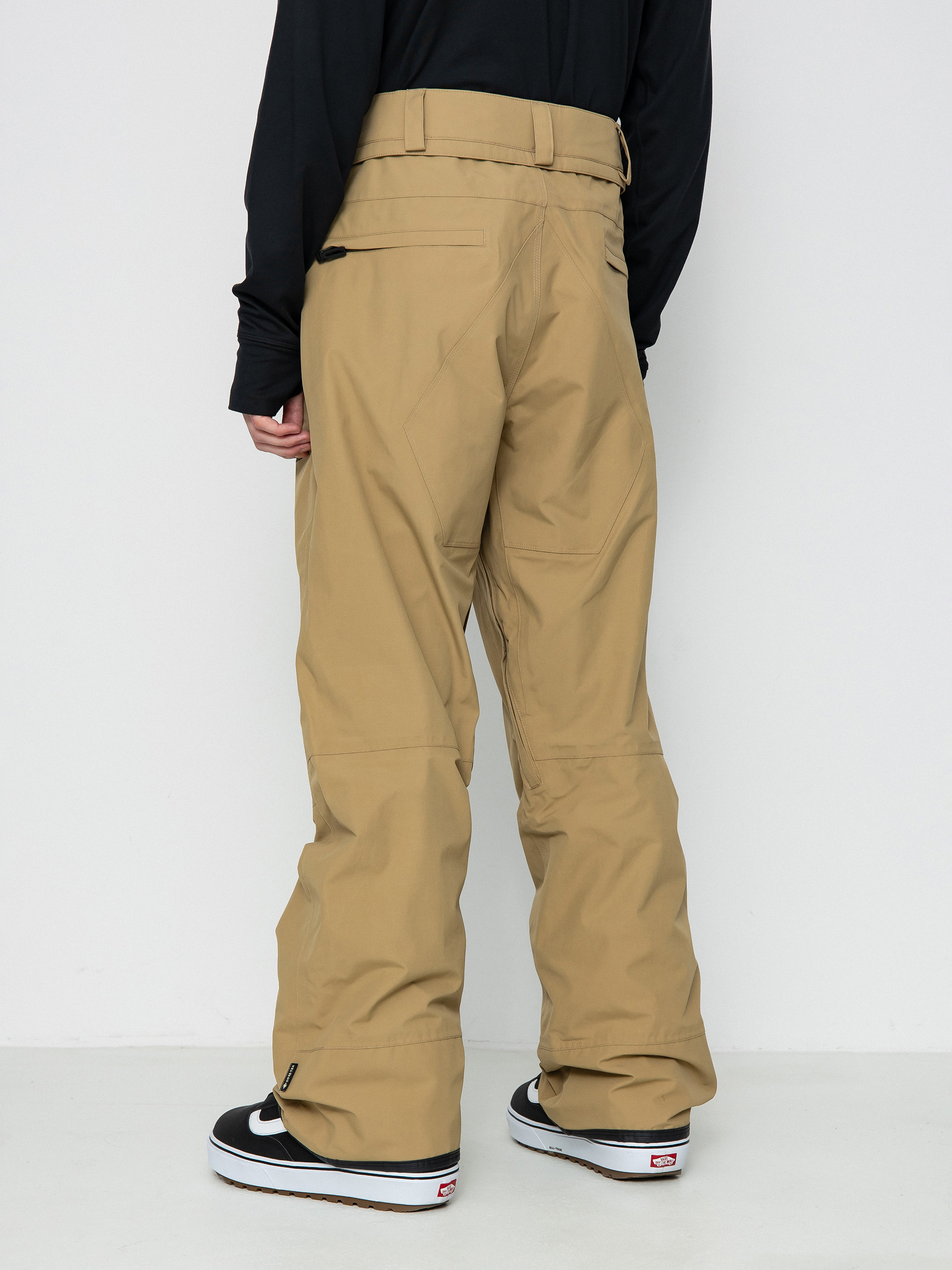 Pánske Snowboardové nohavice Volcom L Gore Tex (dark khaki)