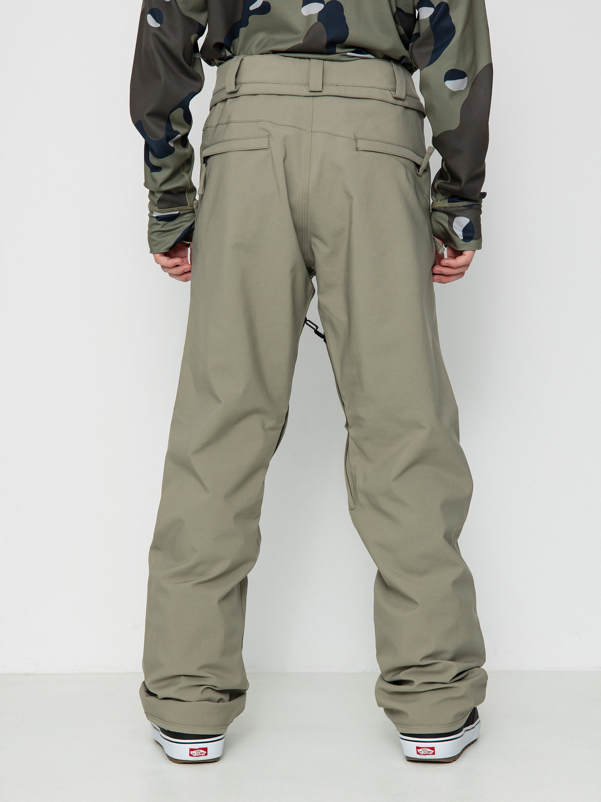 Pánske Snowboardové nohavice Volcom Freakin Snow Chino (light military)