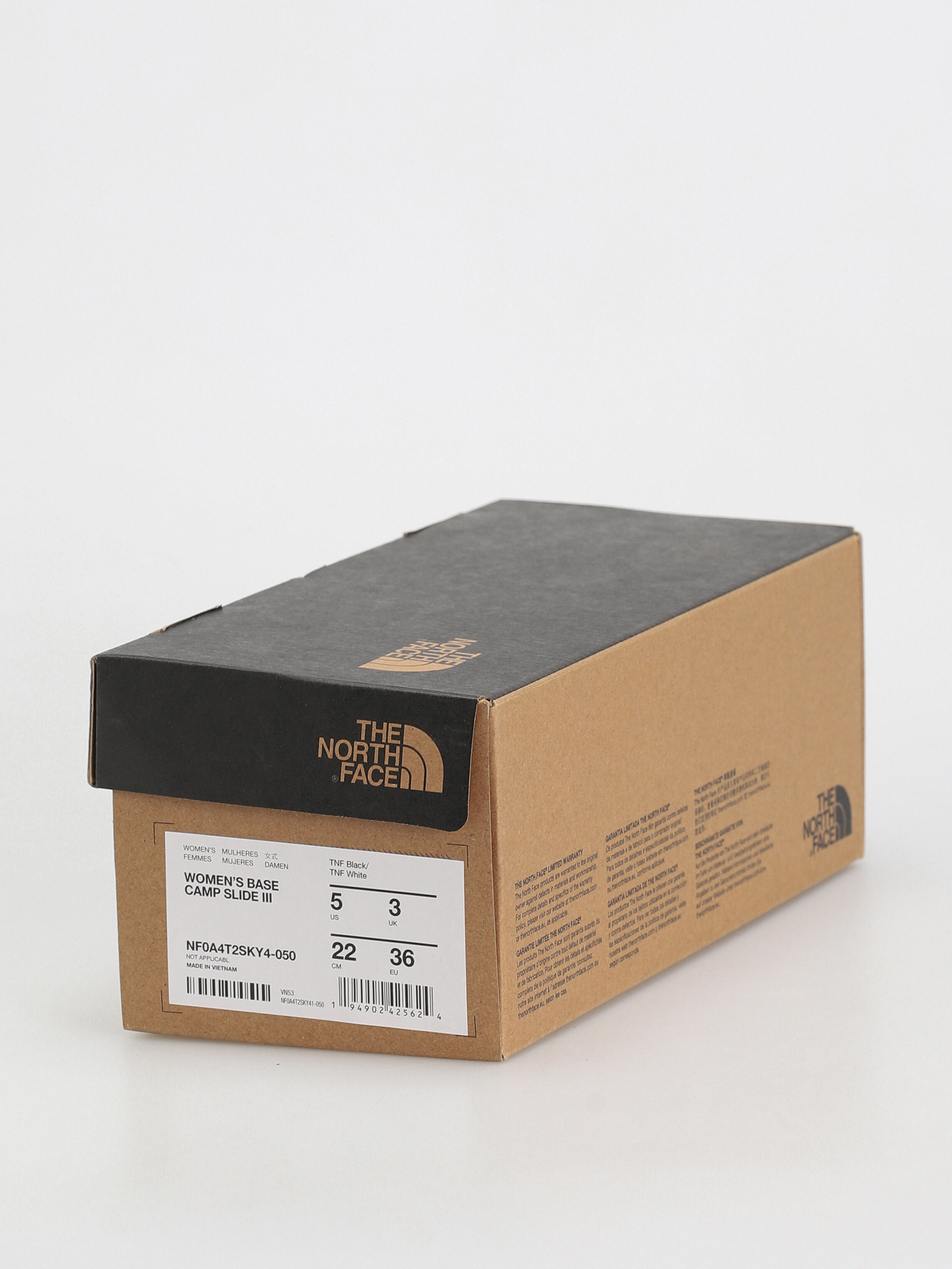 Šľapky The North Face Base Camp Slide III Wmn (tnf black/tnf white)