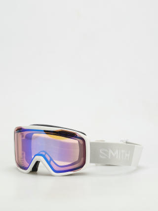 Snowboardové okuliare Smith Blazer (white/blue sensor mirror)