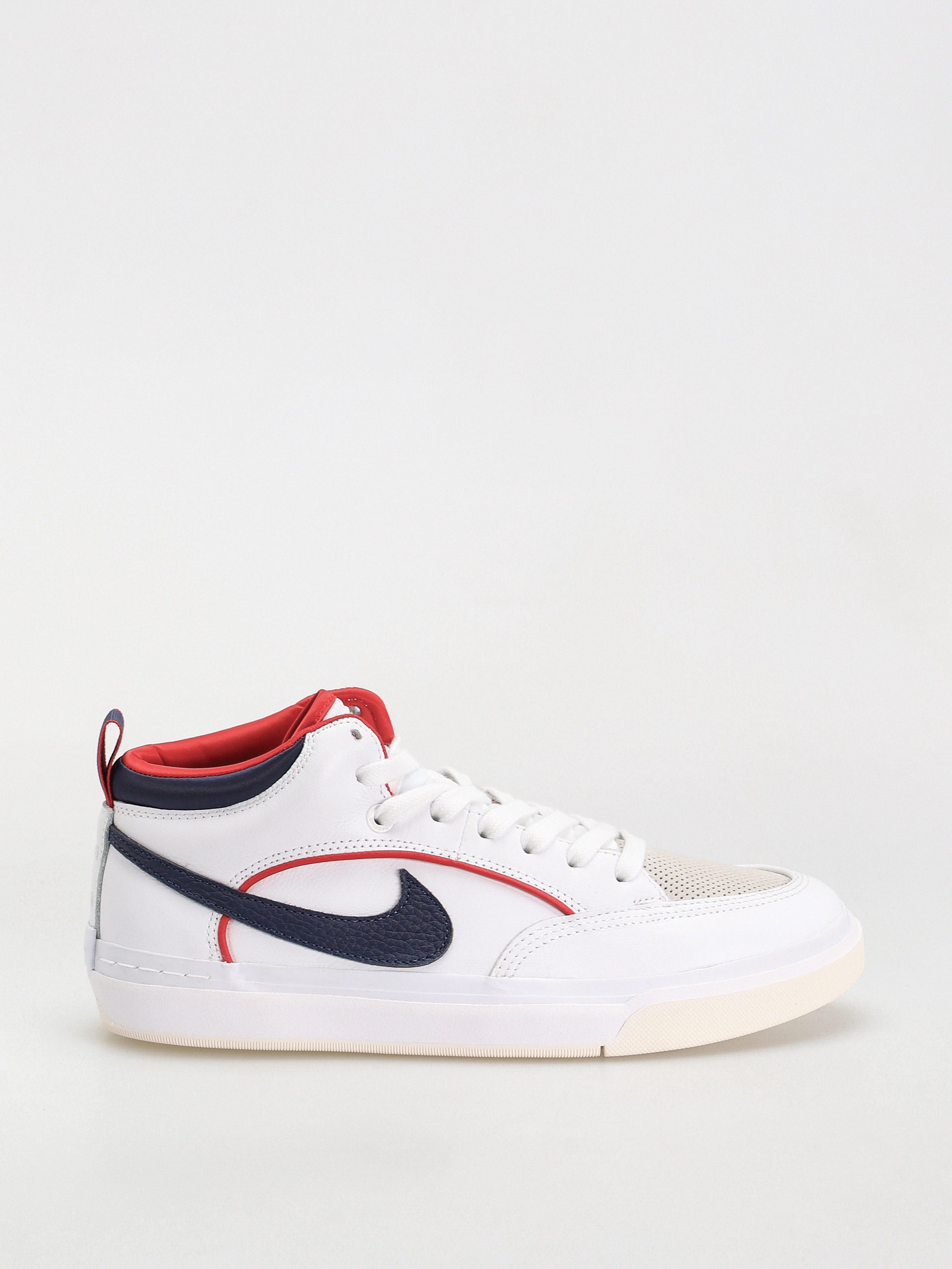 Topánky Nike SB React Leo Premium (white/midnight navy university red white)