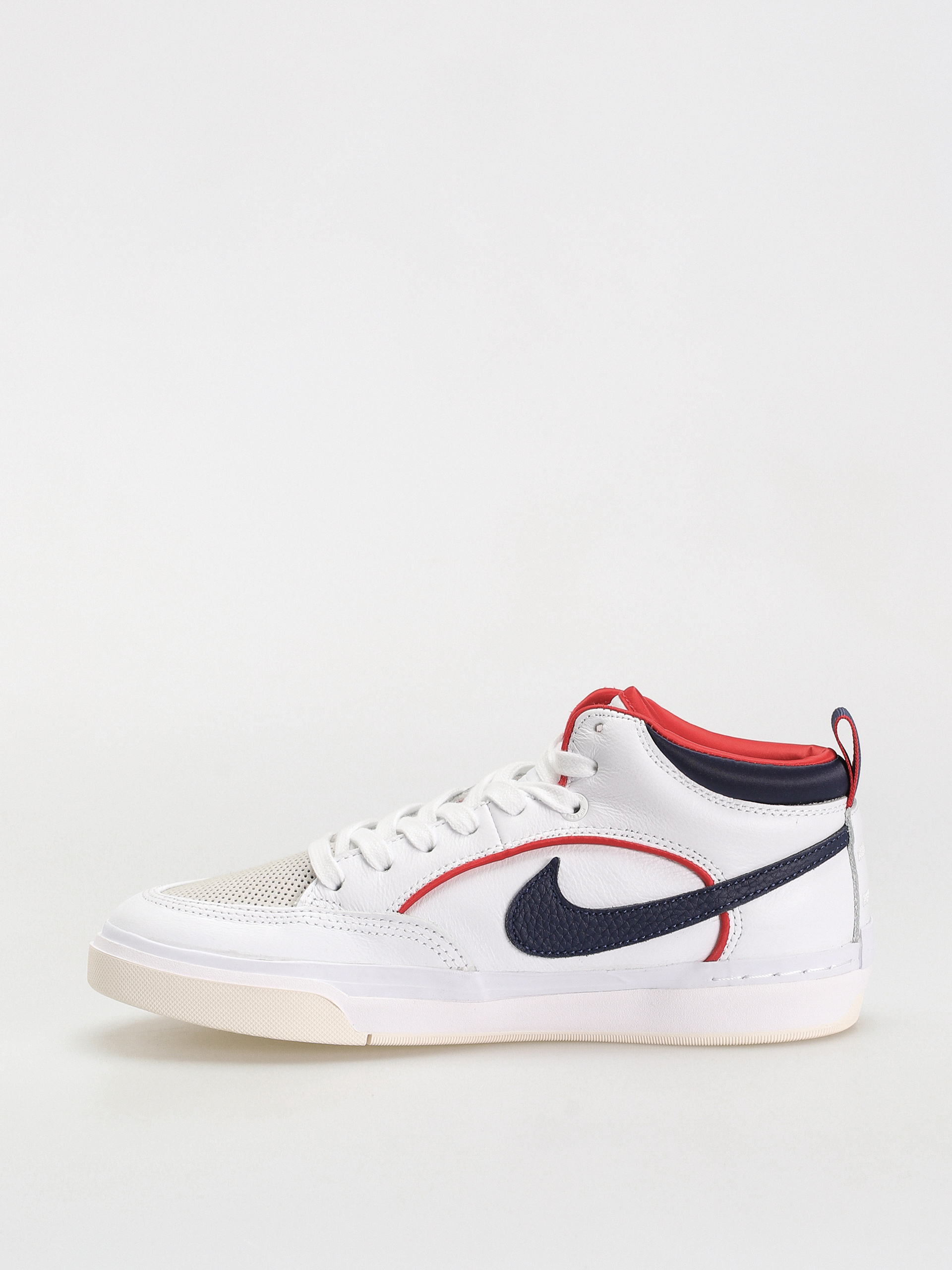 Topánky Nike SB React Leo Premium (white/midnight navy university red white)