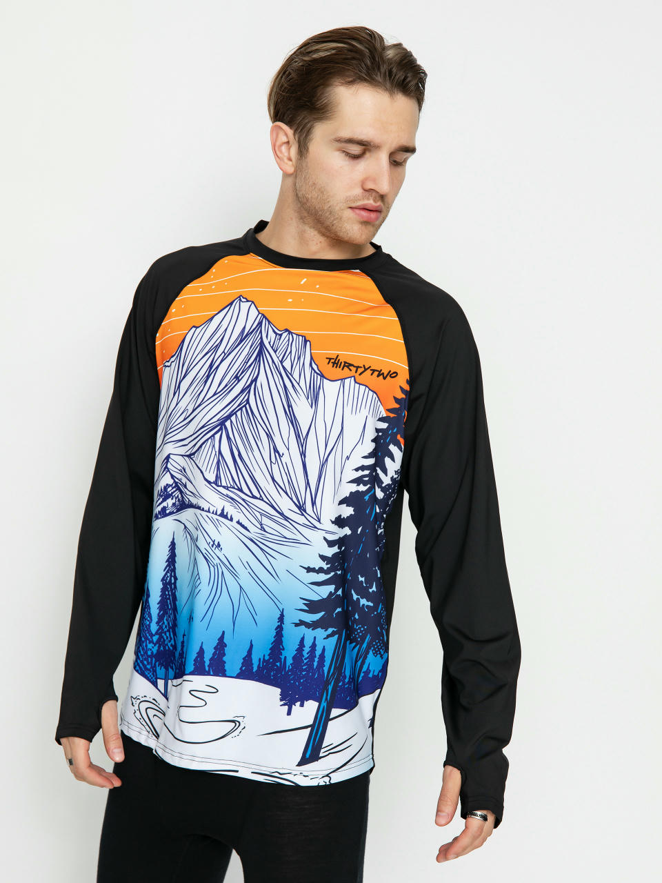 Spodné prádlo ThirtyTwo Ridelite Ls Shirt (forrest)