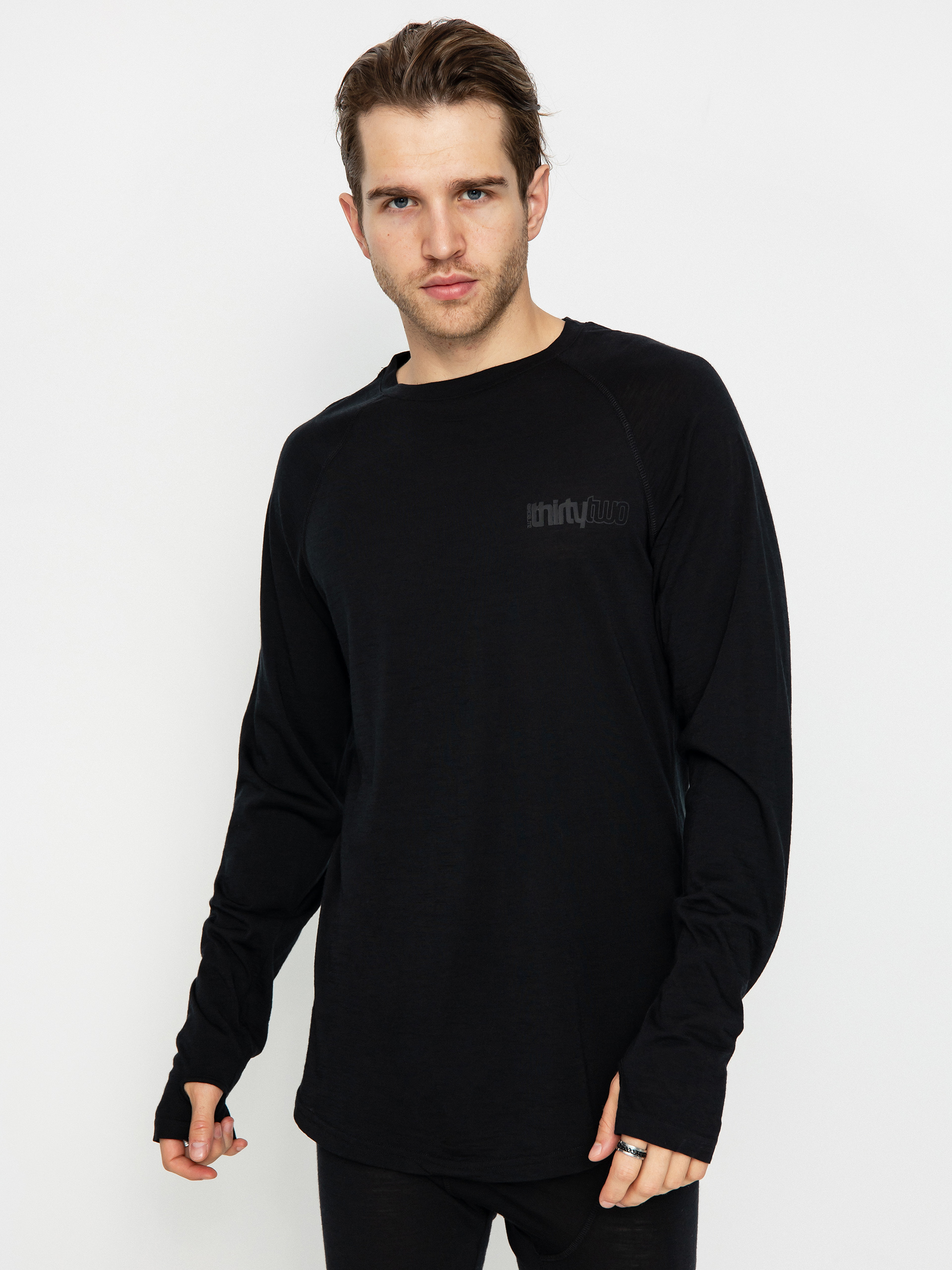 Spodné prádlo ThirtyTwo Ridelite Merino Ls (black/black)