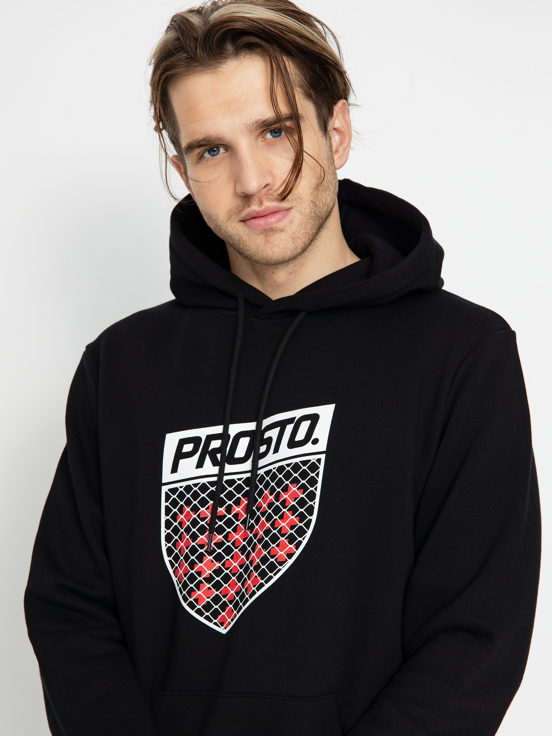 Mikina s kapucňou Prosto Toogit HD (black)