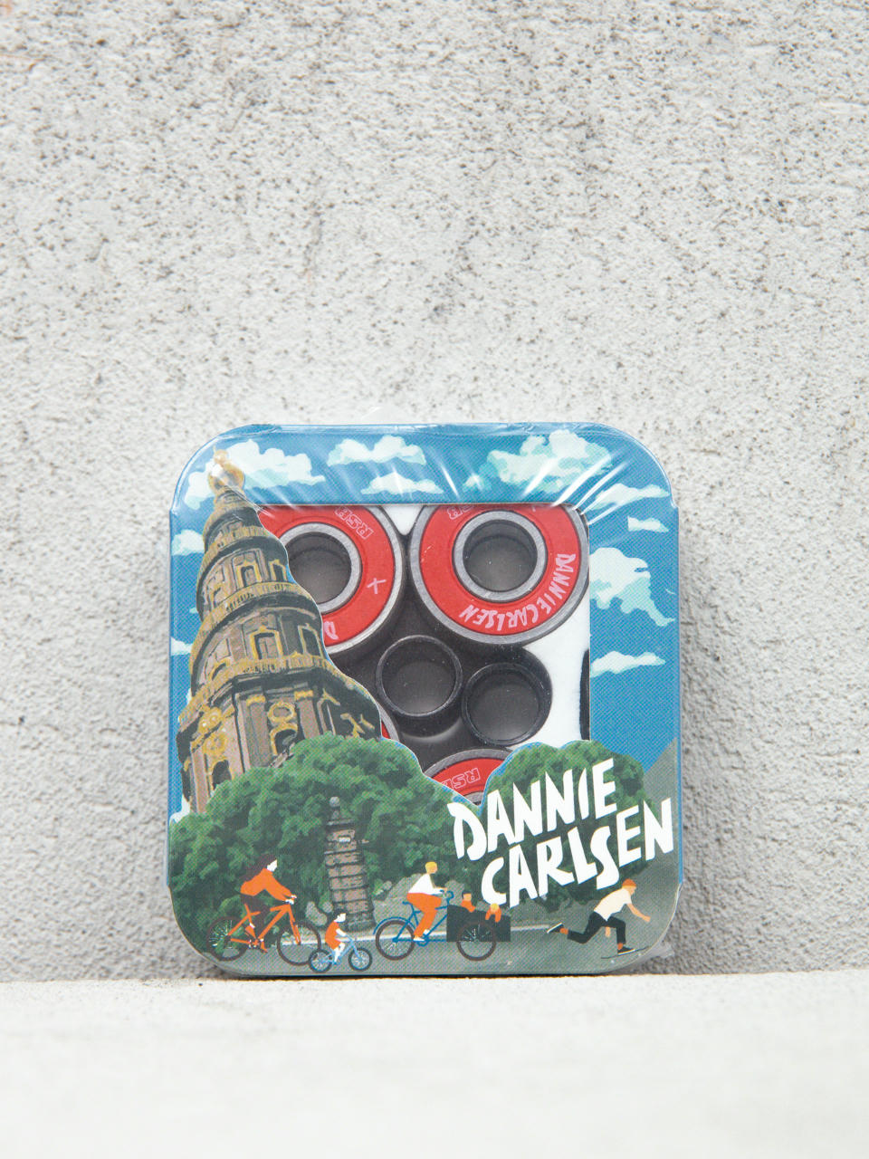 Ložiska Rock Star Bearings RSB X Dannie Carlsen (silver/red)