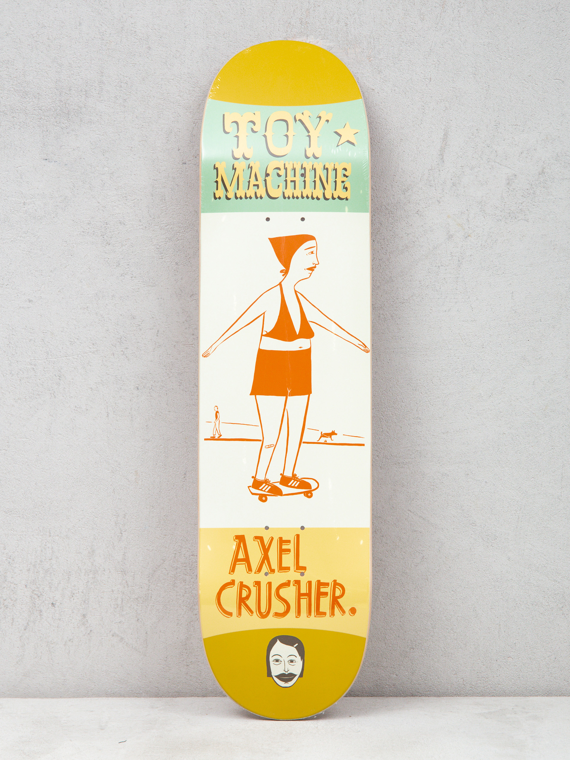 Doska Toy Machine Axel Kilgallen Ds (mustard/mint/white)