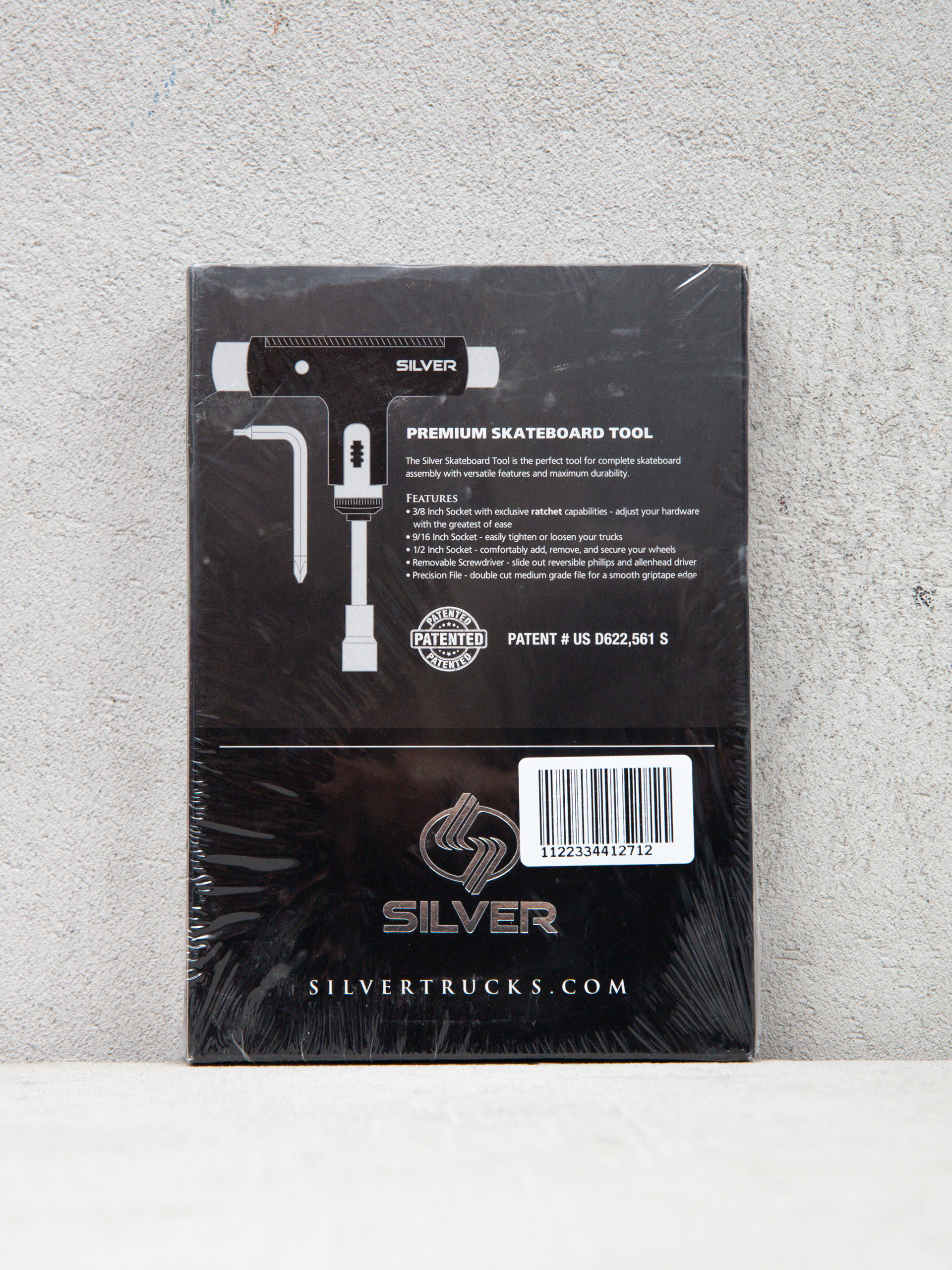 Príslušenstvo Silver Kľúč Premium Skateboard Tool (red/gold)