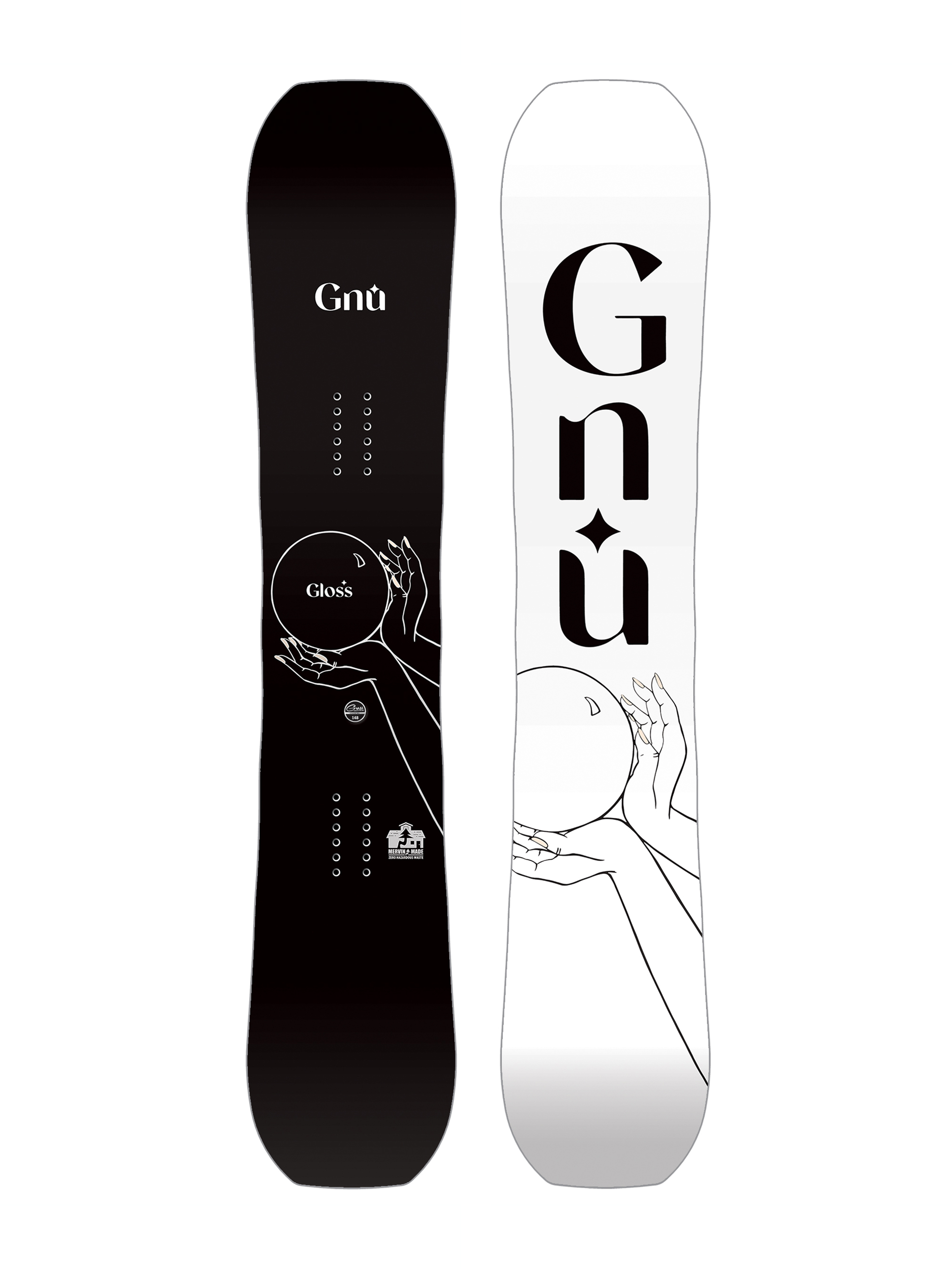 Dámska Snowboard Gnu Gloss 