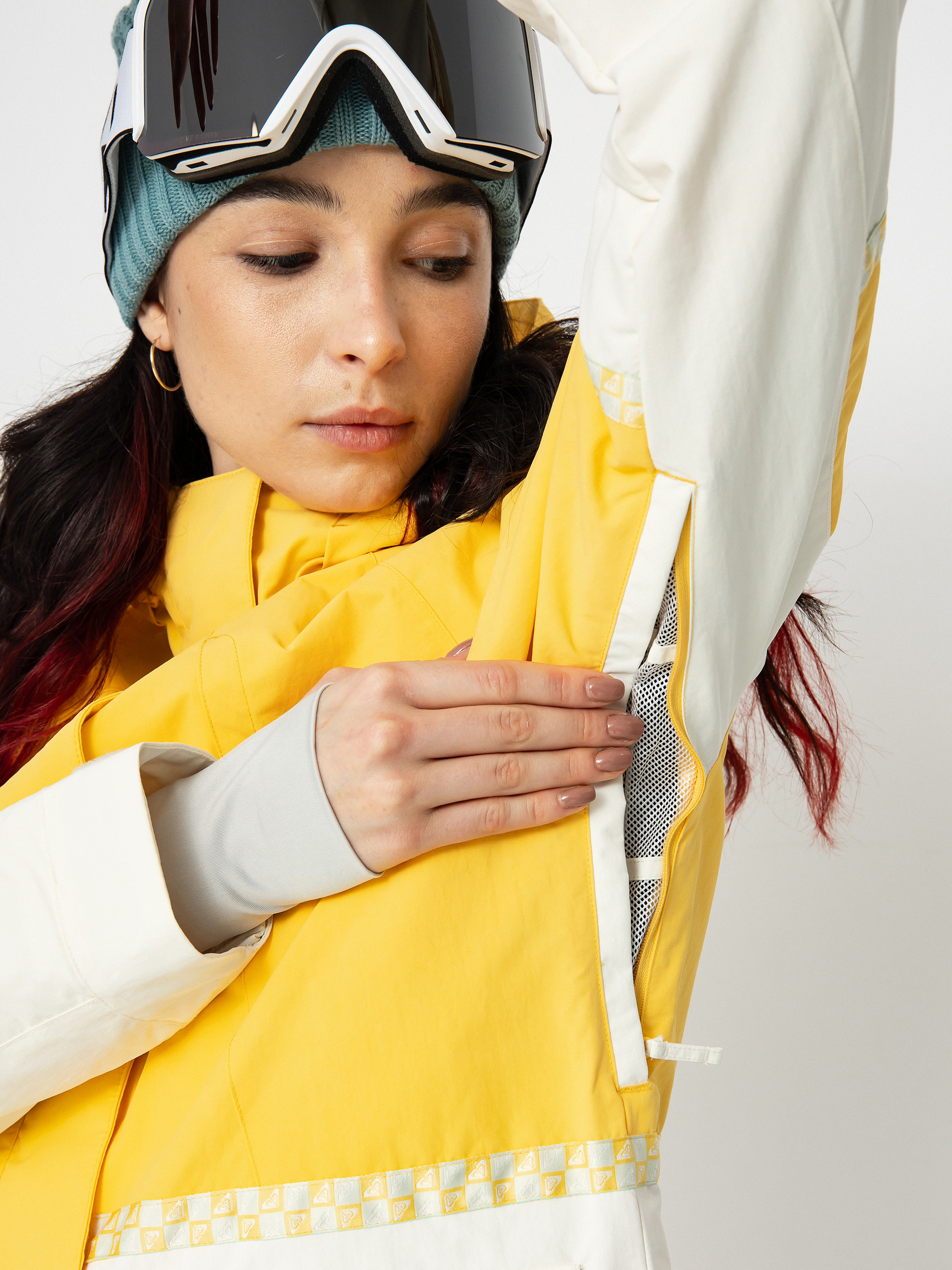 Dámska Snowboardová bunda Roxy Ritual (sunset gold)