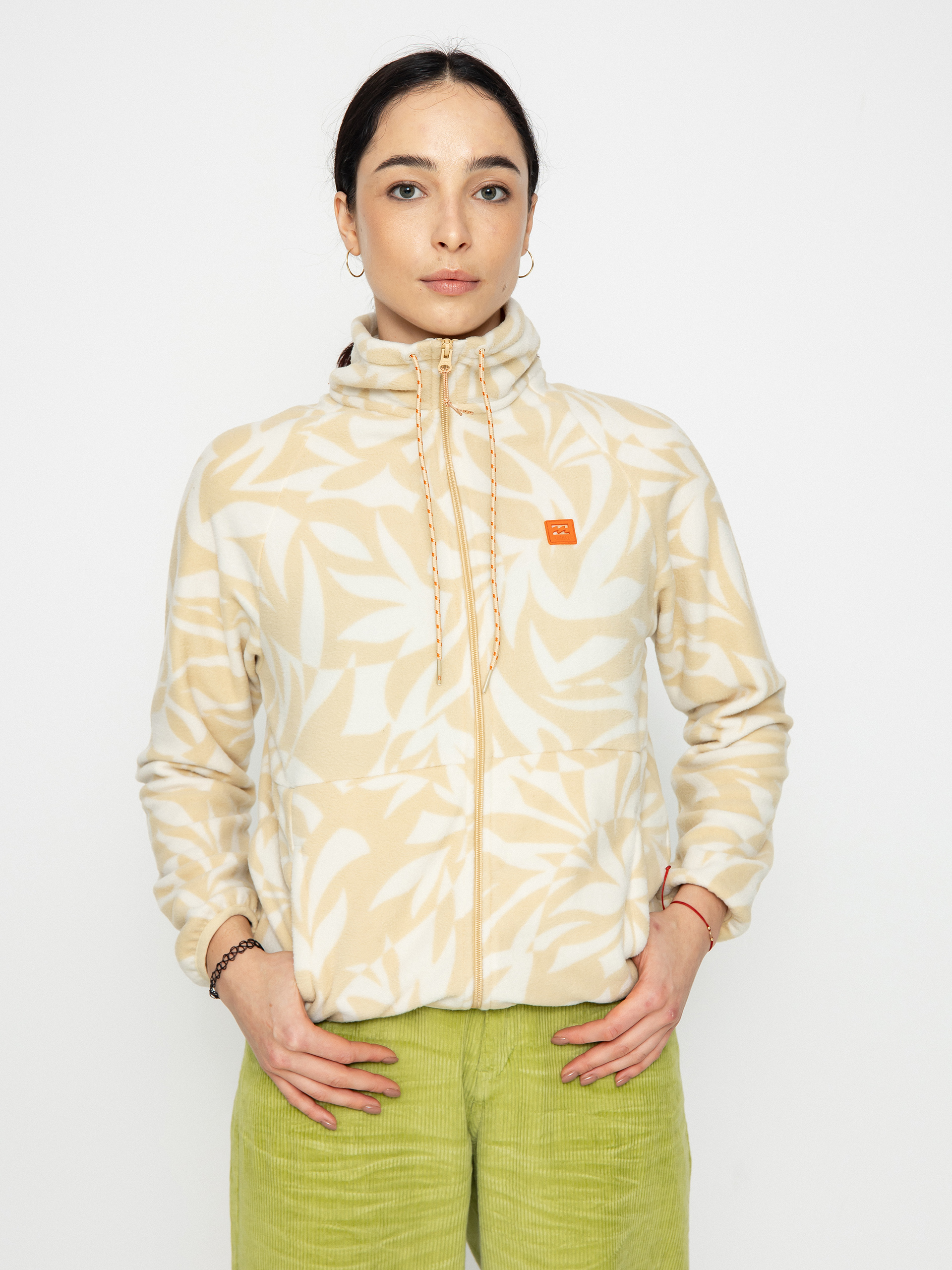 Flisová mikina Billabong Boundary Zip Lite Wmn (oat)