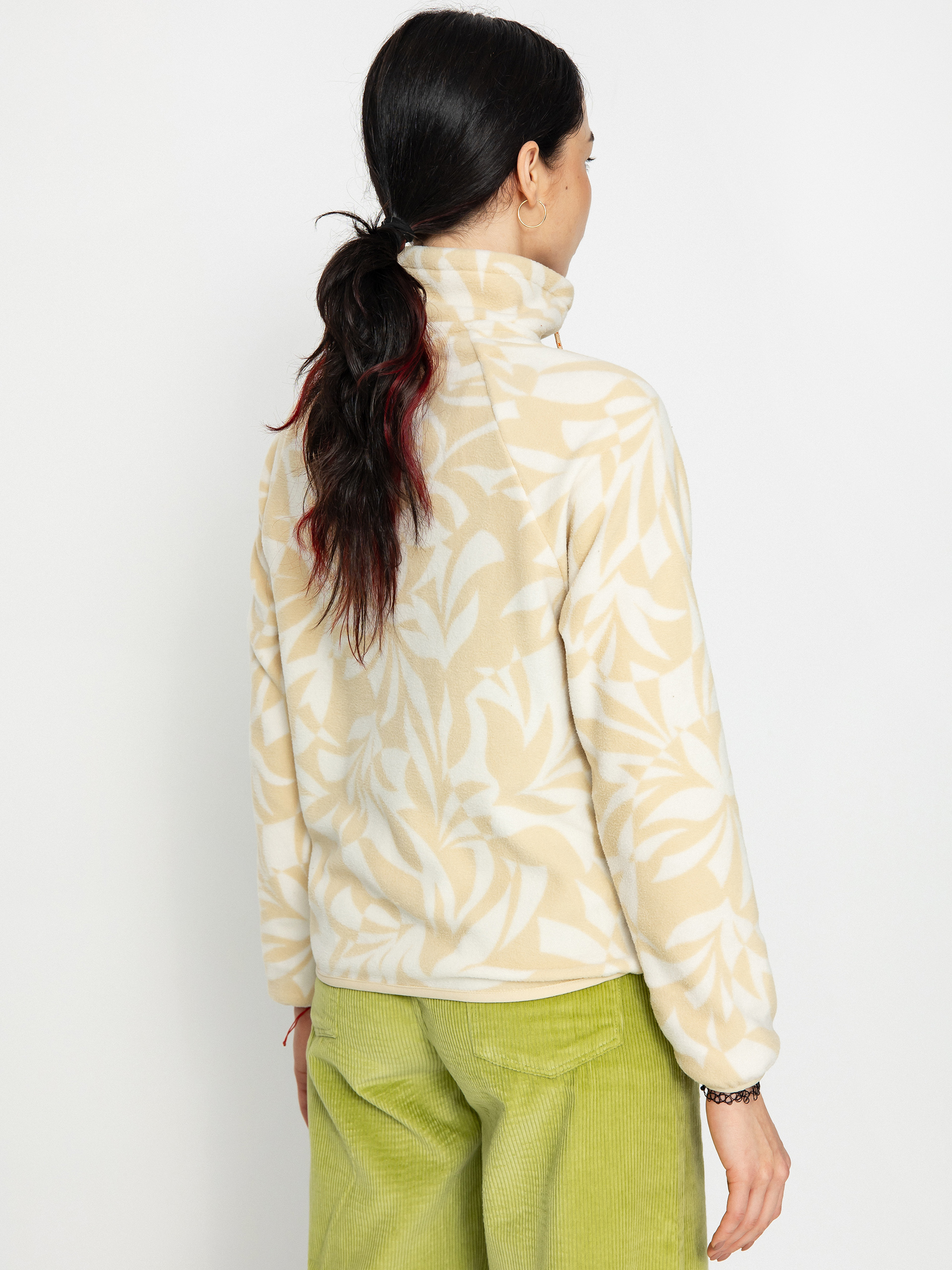 Dámsky Flisová mikina Billabong Boundary Zip Lite (oat)