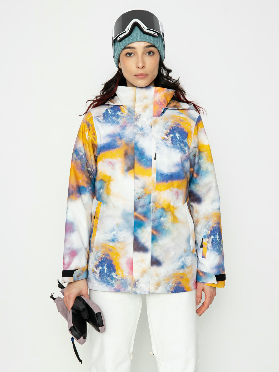 Snowboardová bunda Burton Jet Ridge Wmn (stout white voyager)