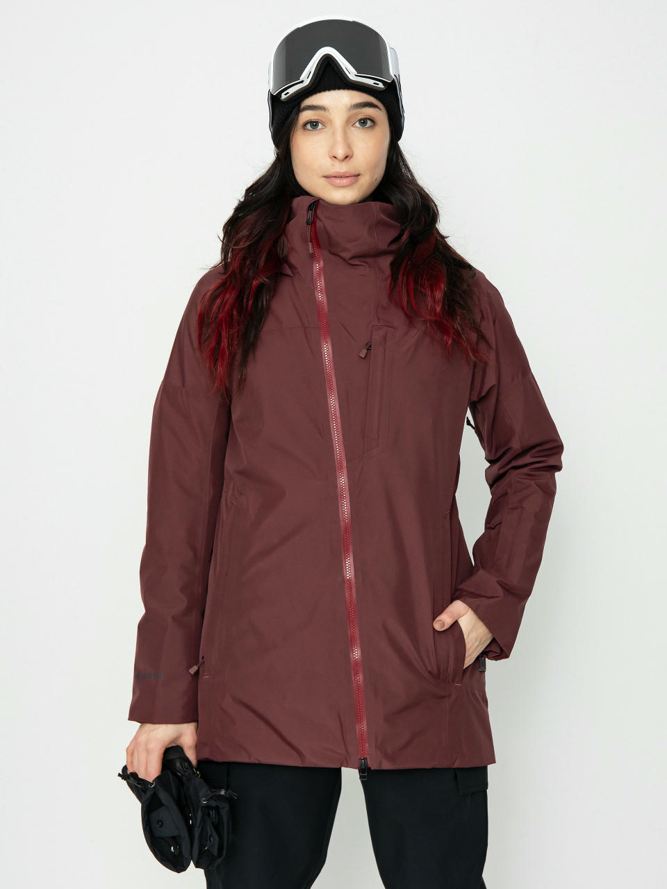 Snowboardová bunda Burton Pillowline Gore Tex Wmn (almandine)