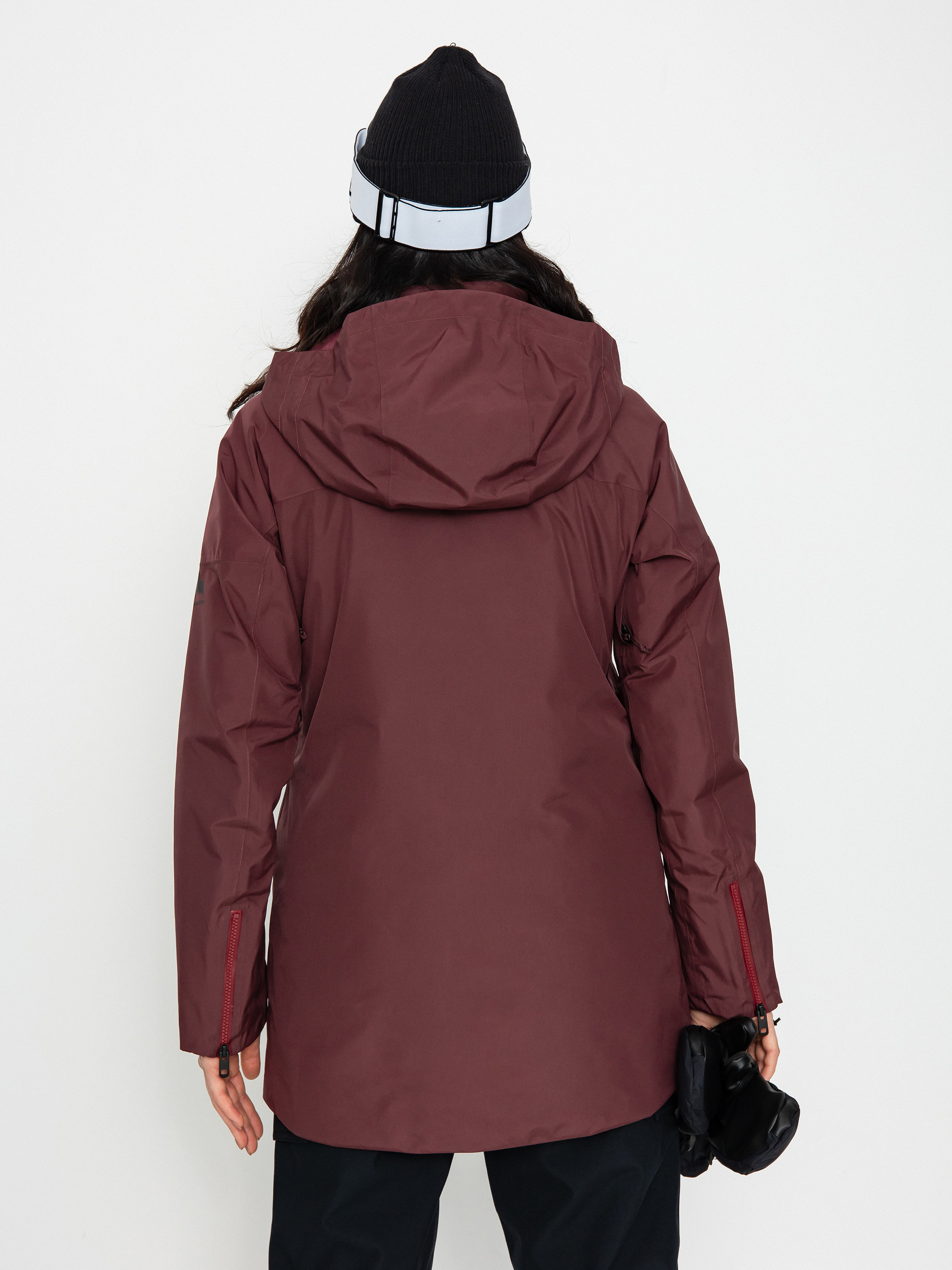 Dámska Snowboardová bunda Burton Pillowline Gore Tex (almandine)