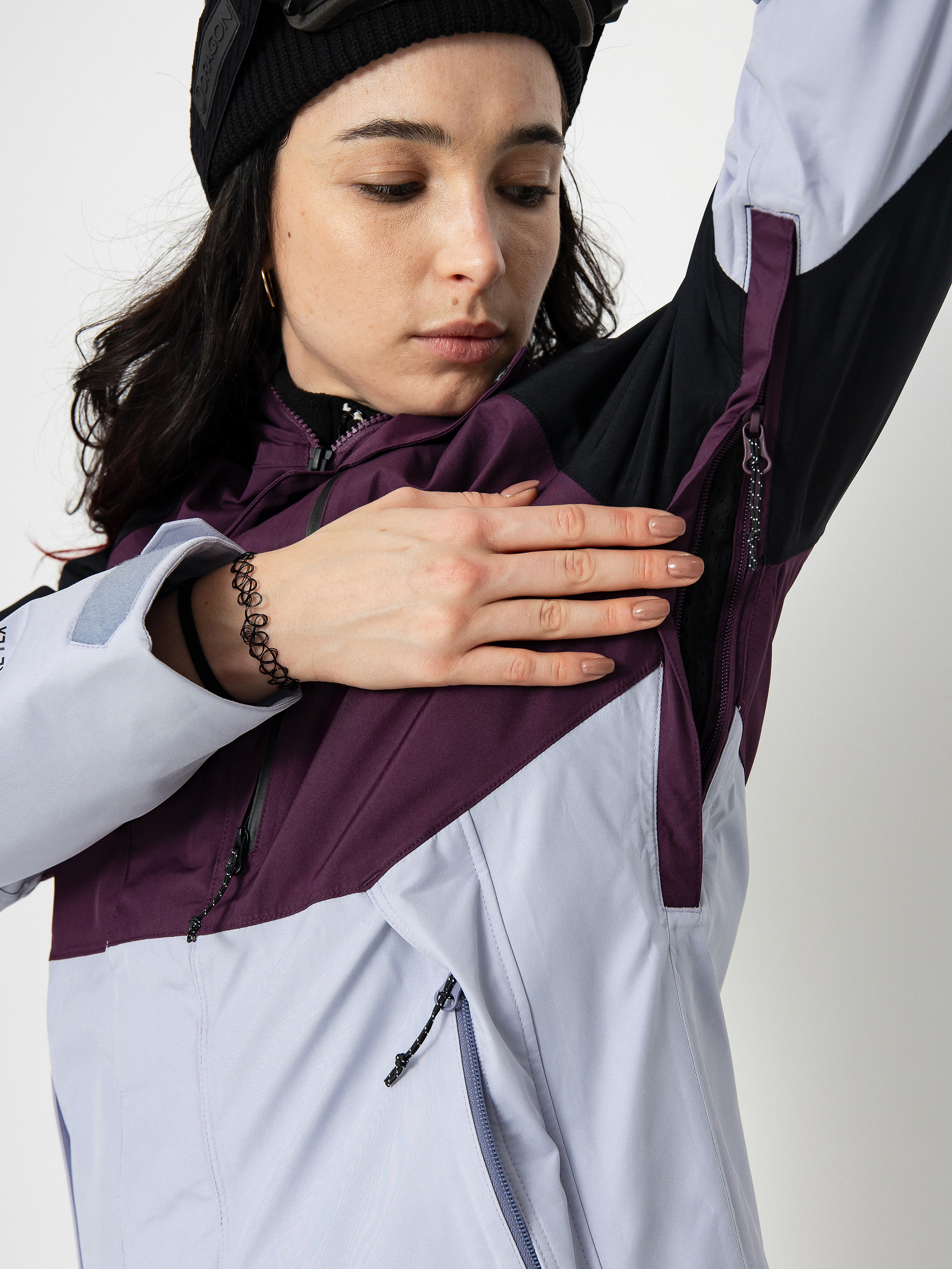 Dámska Snowboardová bunda Volcom V.Co Aris Ins Gore (blackberry)