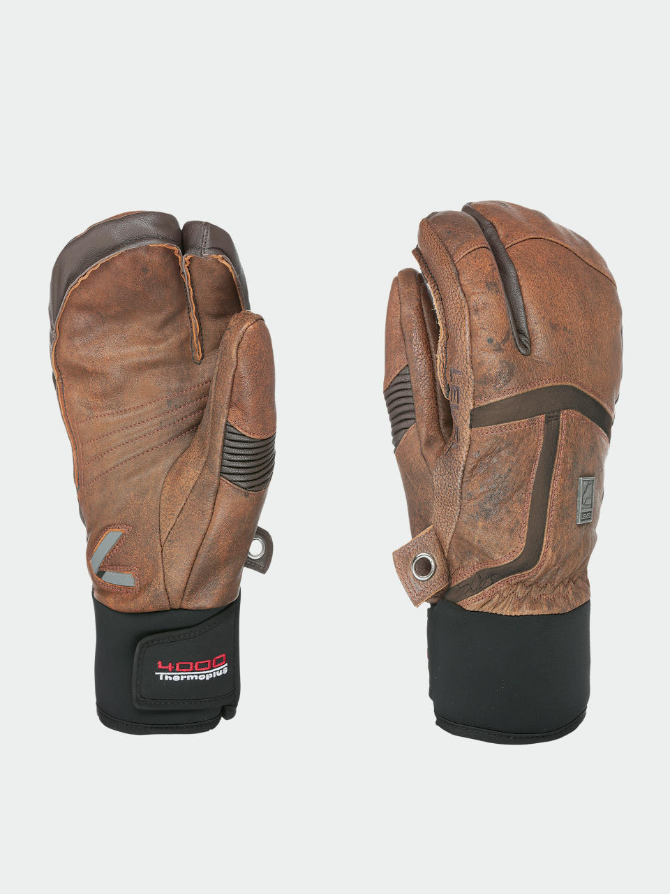 Rukavice Level Off Piste Leather Trigger (leather brown)