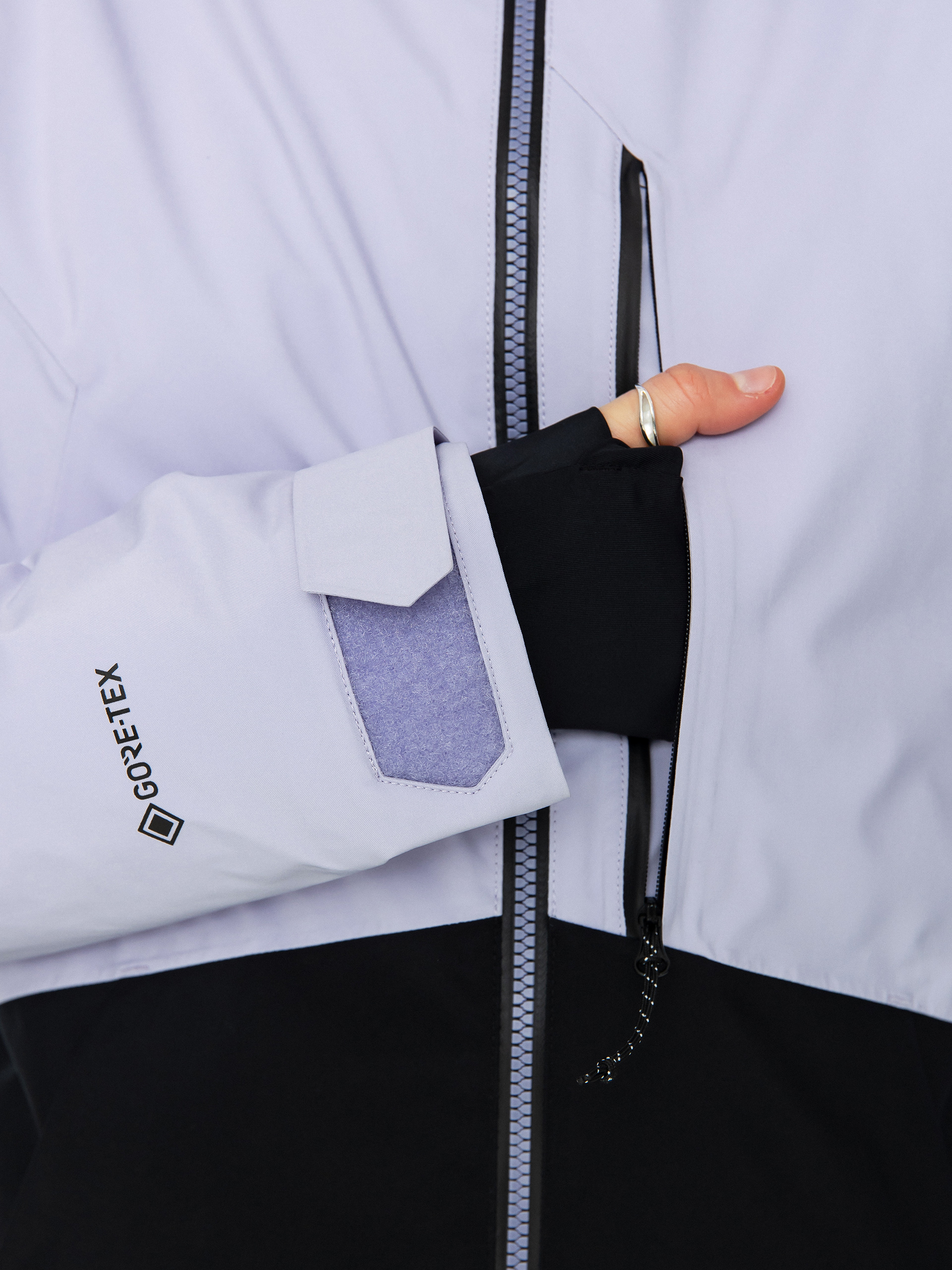 Dámska Snowboardová bunda Volcom 3D Stretch Gore (lilac ash)