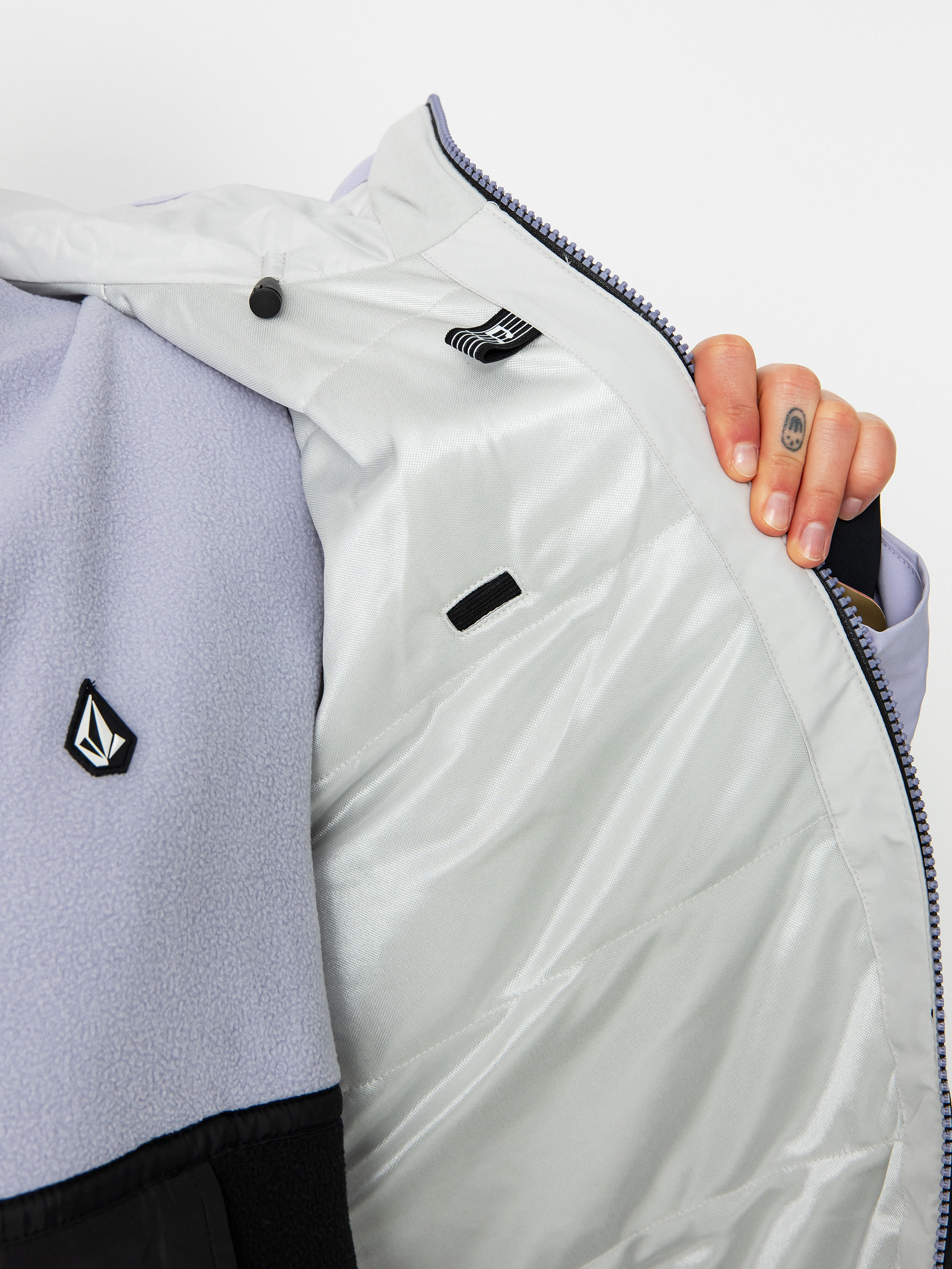 Dámska Snowboardová bunda Volcom 3D Stretch Gore (lilac ash)
