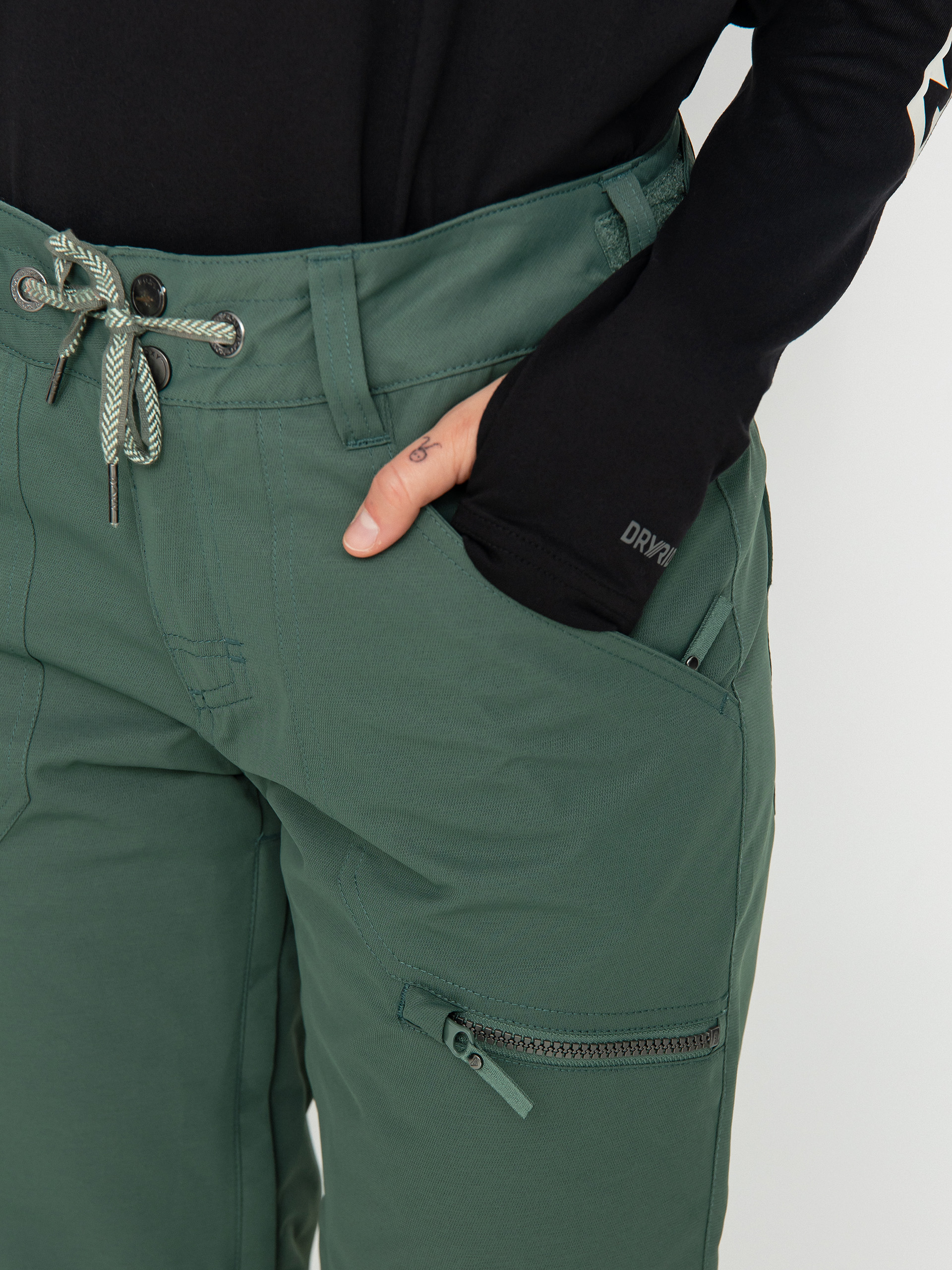 Dámske Snowboardové nohavice Roxy Nadia (dark forest)