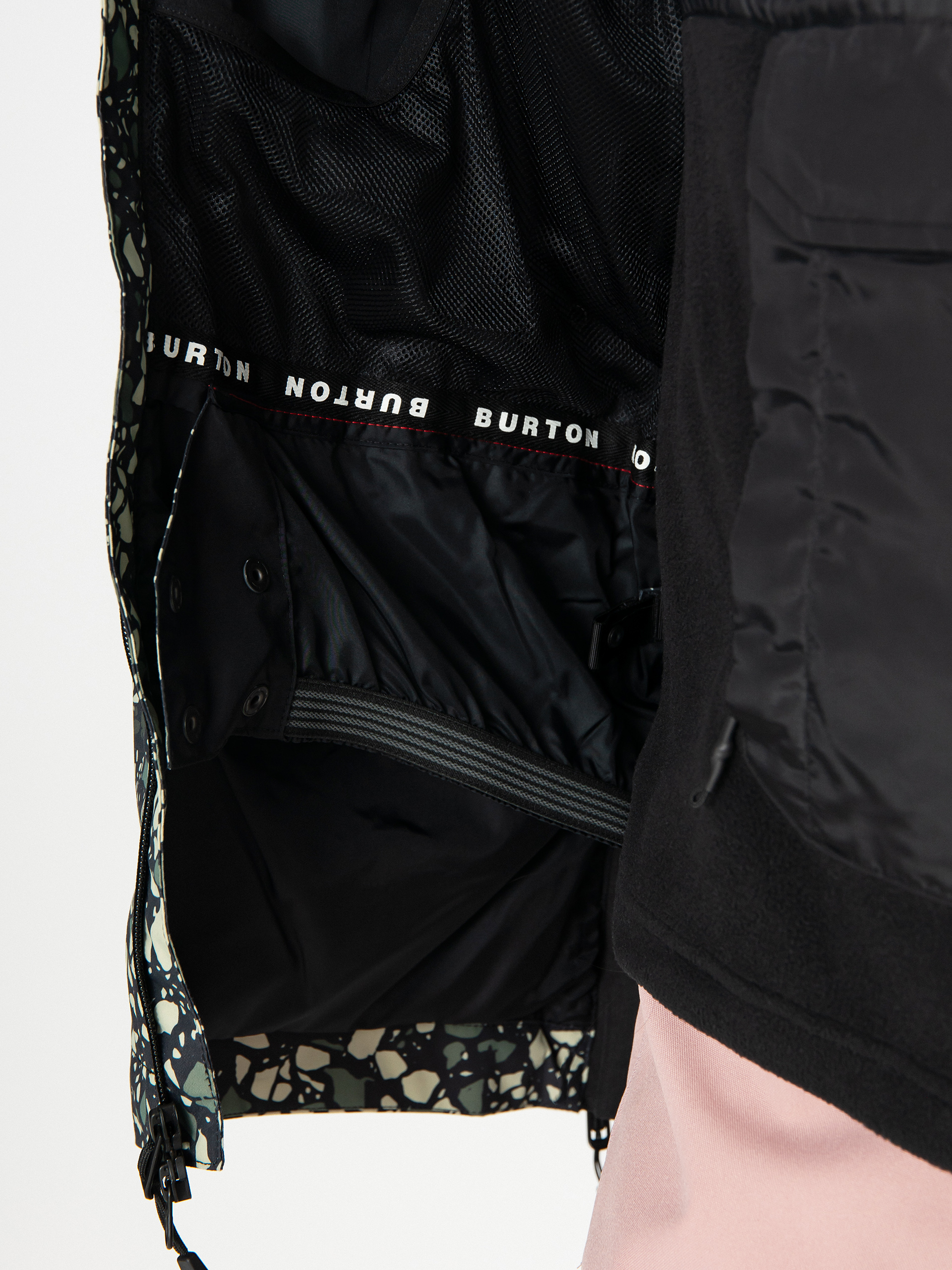 Dámska Snowboardová bunda Burton Lalik (sediment/true black)