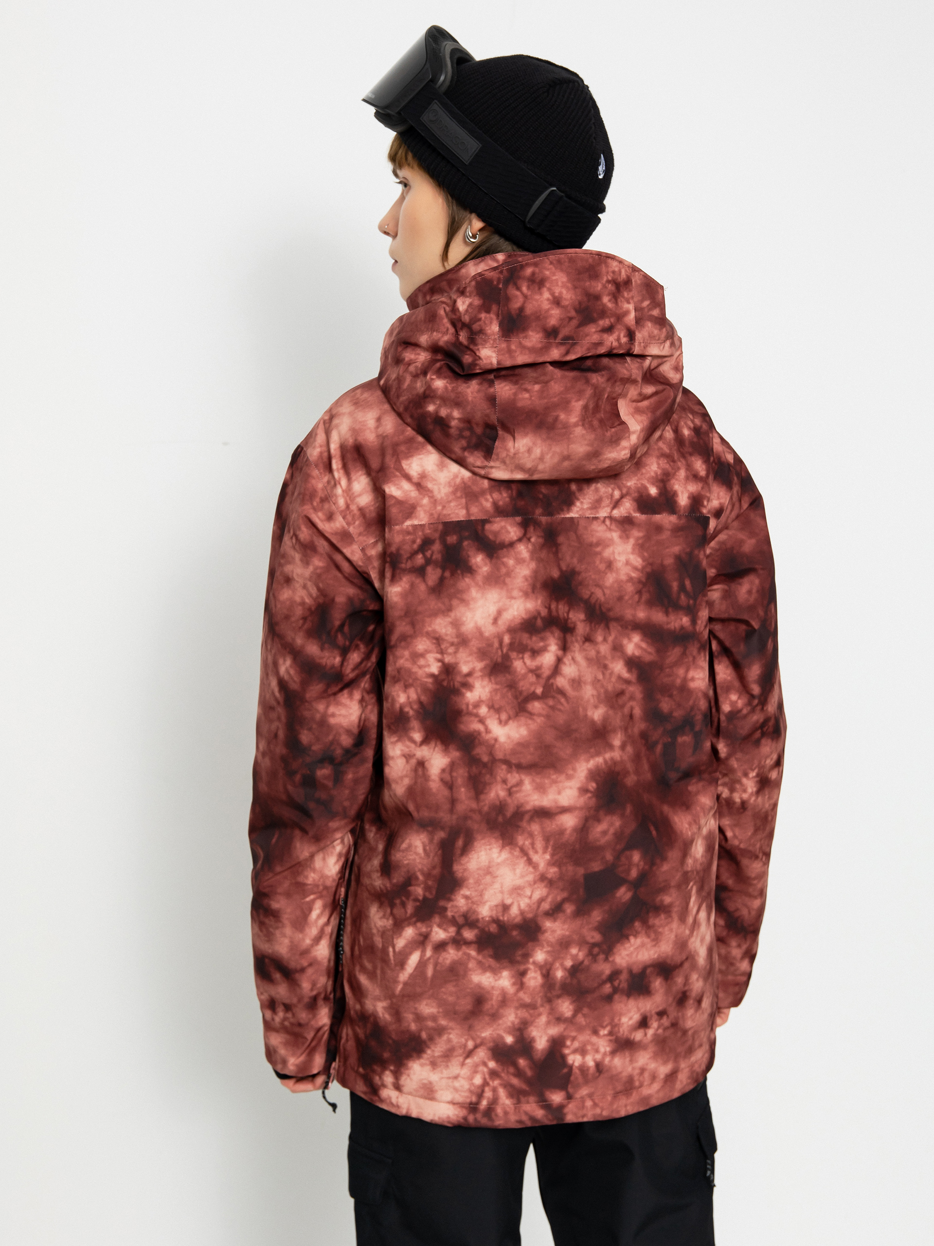 Dámska Snowboardová bunda Volcom Fern Ins Gore Pullover (pink salt wash)