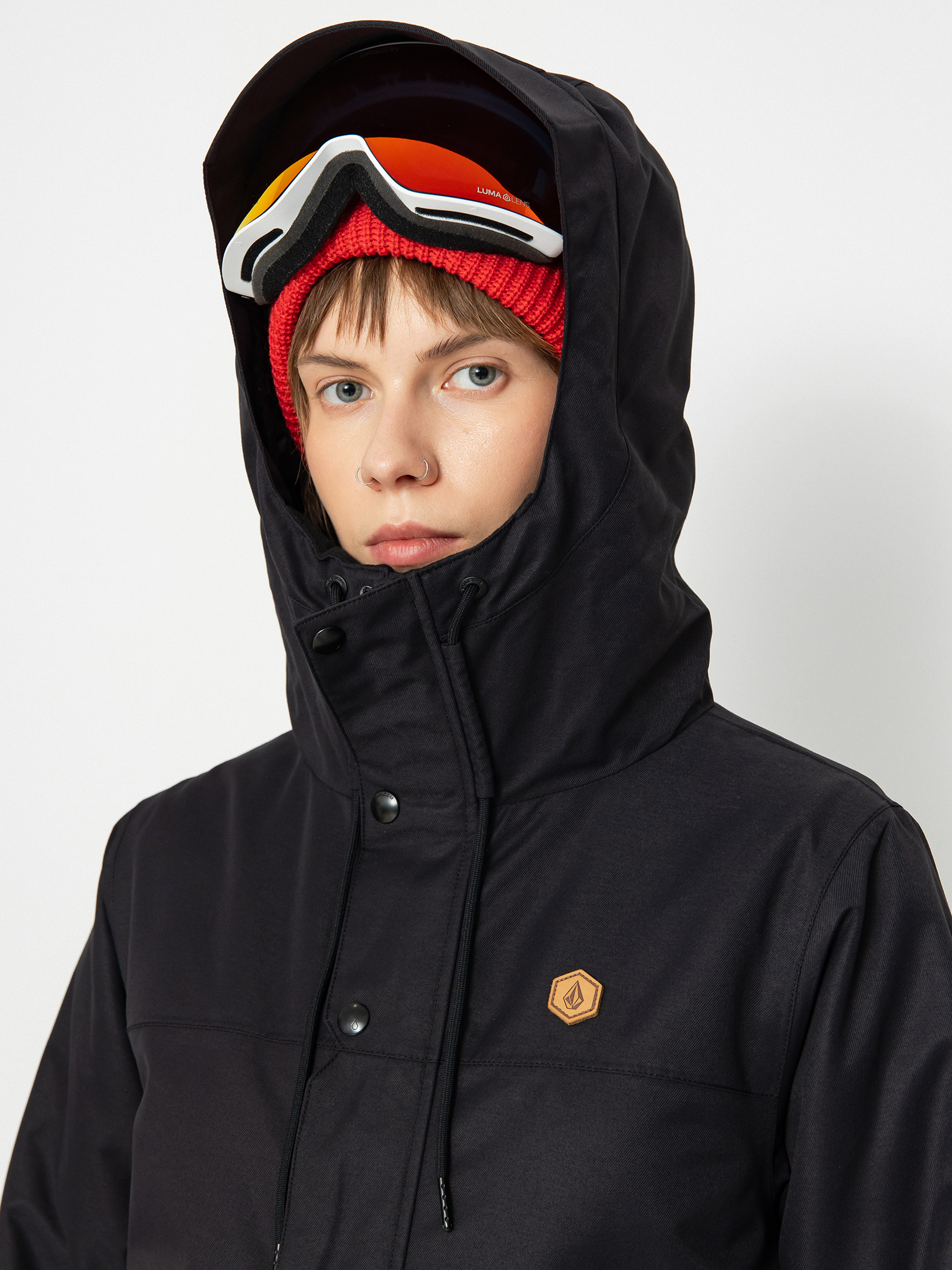 Dámska Snowboardová bunda Volcom Bolt Ins (black)