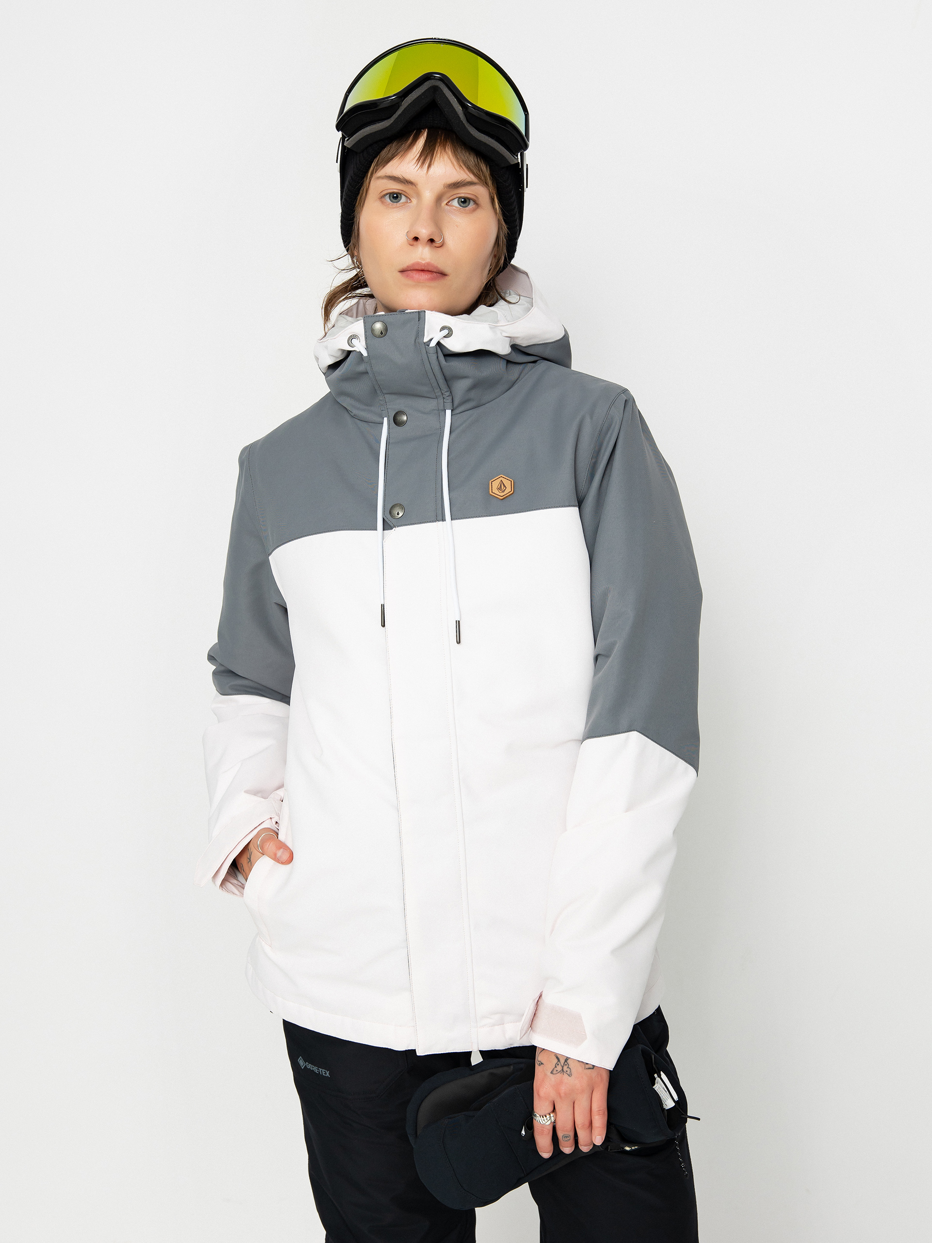 Dámska Snowboardová bunda Volcom Bolt Ins (calcite)