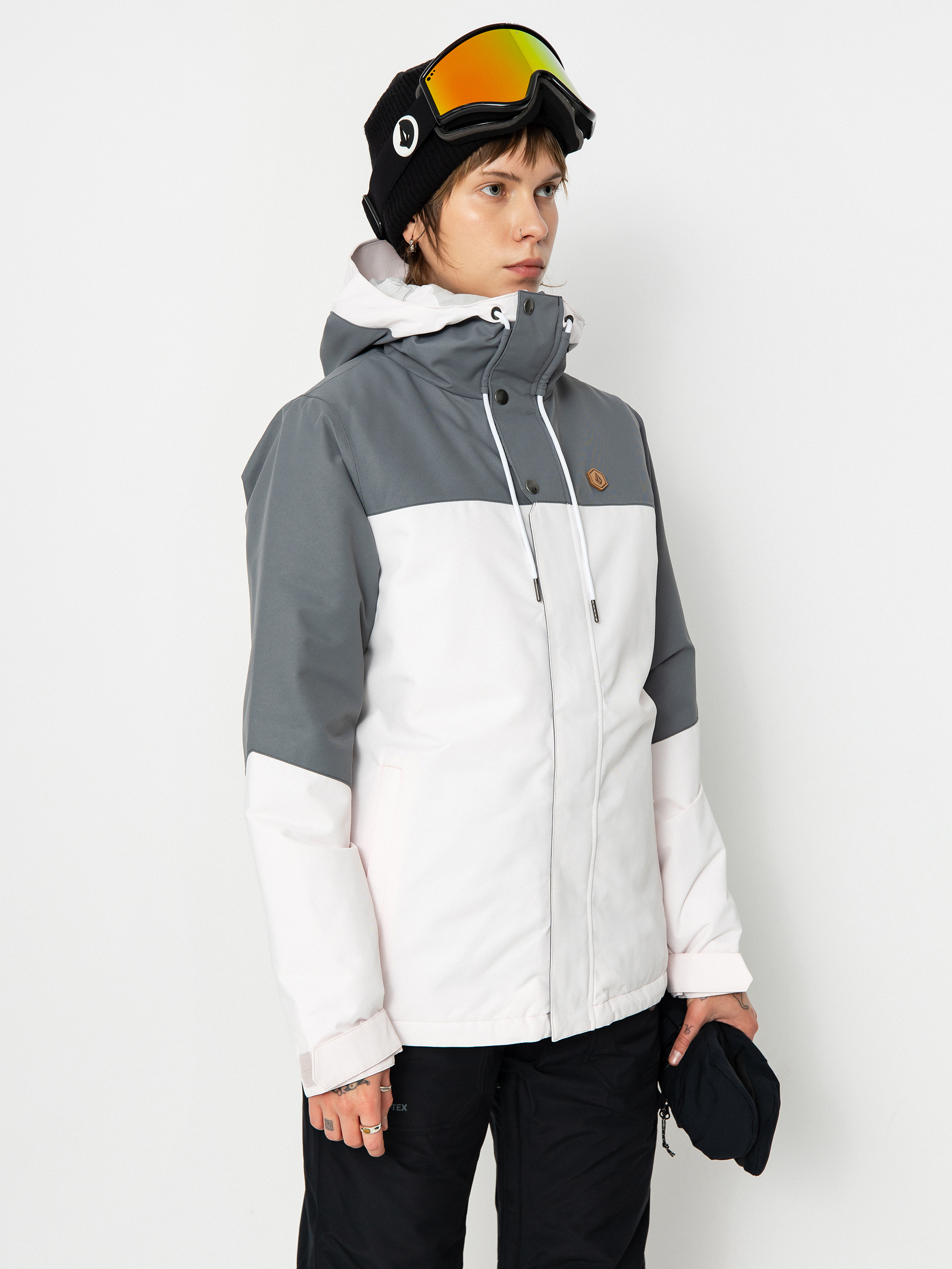 Dámska Snowboardová bunda Volcom Bolt Ins (calcite)