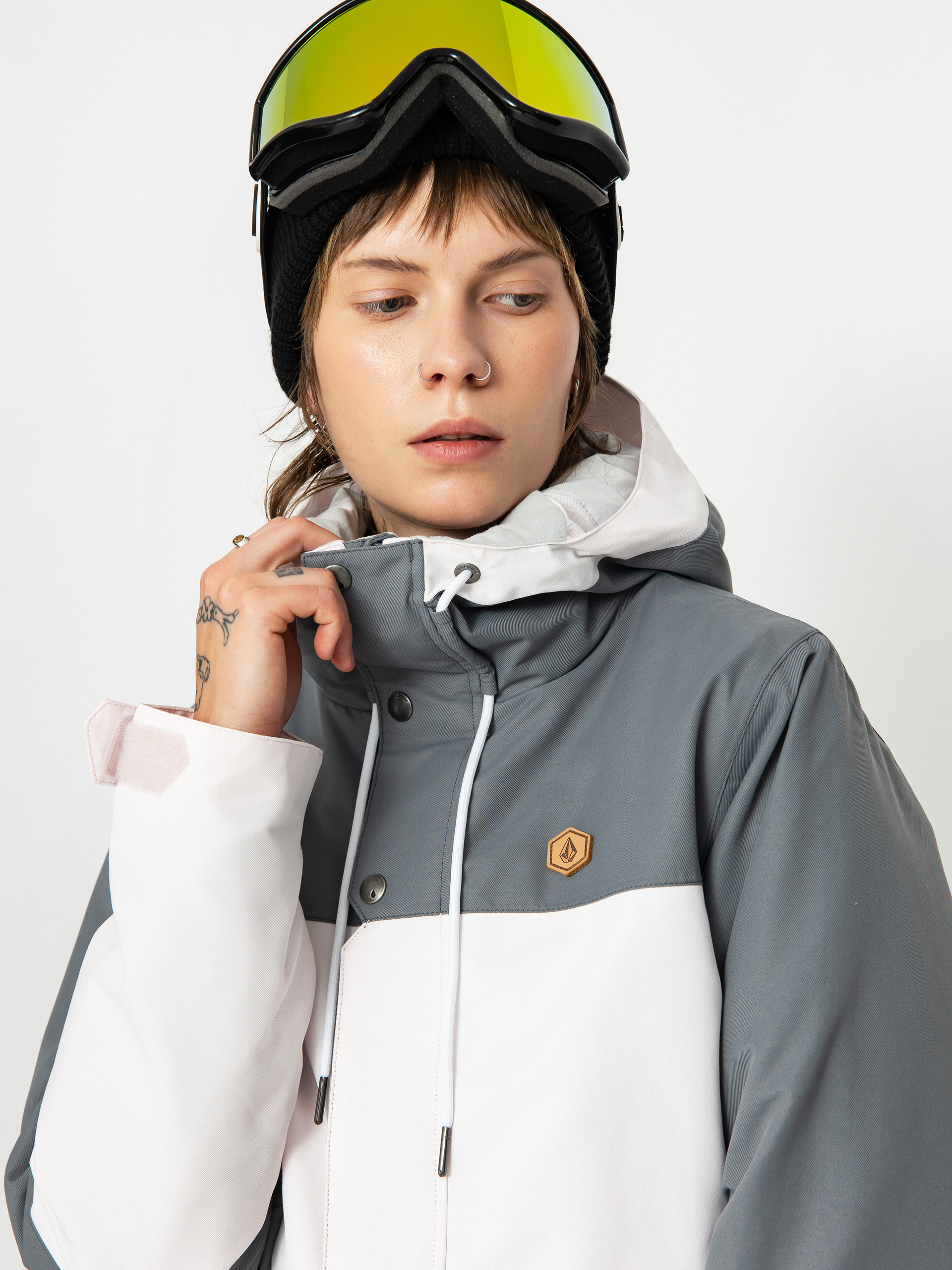 Dámska Snowboardová bunda Volcom Bolt Ins (calcite)