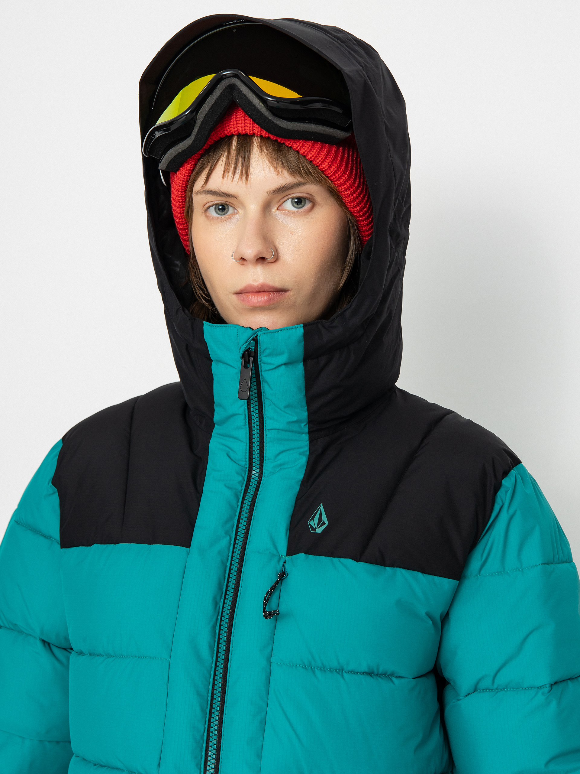 Dámska Snowboardová bunda Volcom Puffleup (vibrant green)